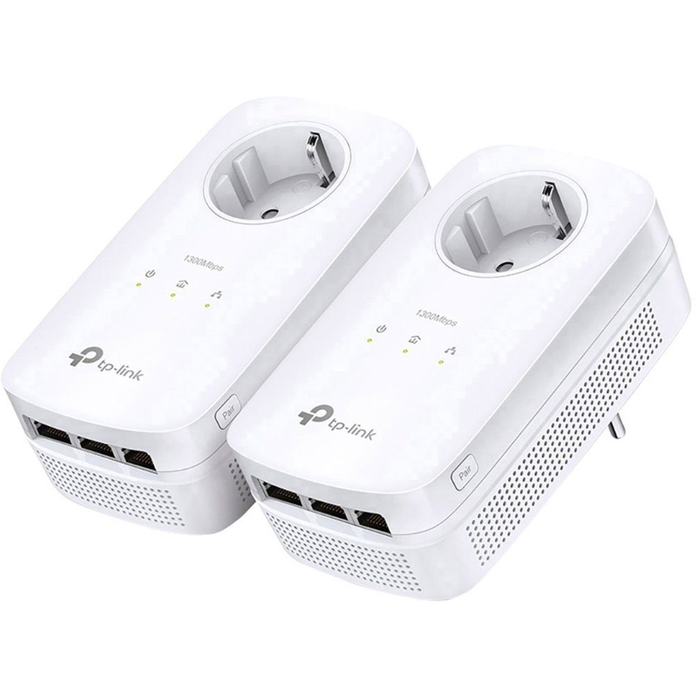 tp-link TP-LINK TL-PA8030P KIT Powerline Starter Kit TL-PA8030P KIT 1.3 GBit Reichweitenverstärker
