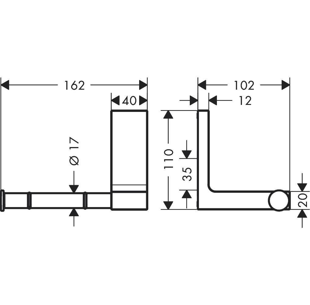 hansgrohe Brausethermostat
