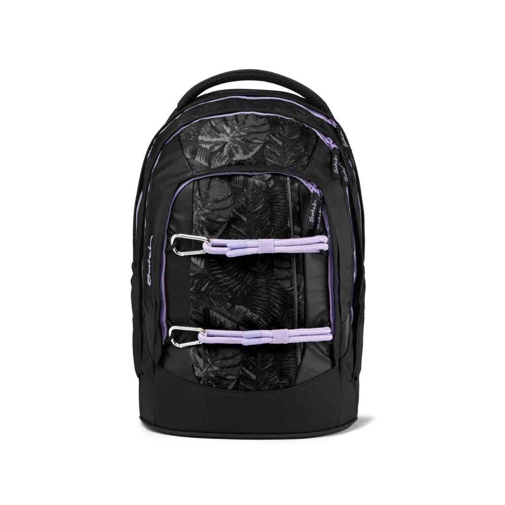 Satch Schulrucksack Pack Betty Grey (4 tlg., 4-tlg., inkl. Schlamperbox, Sportbeutel und Trinkflasche)