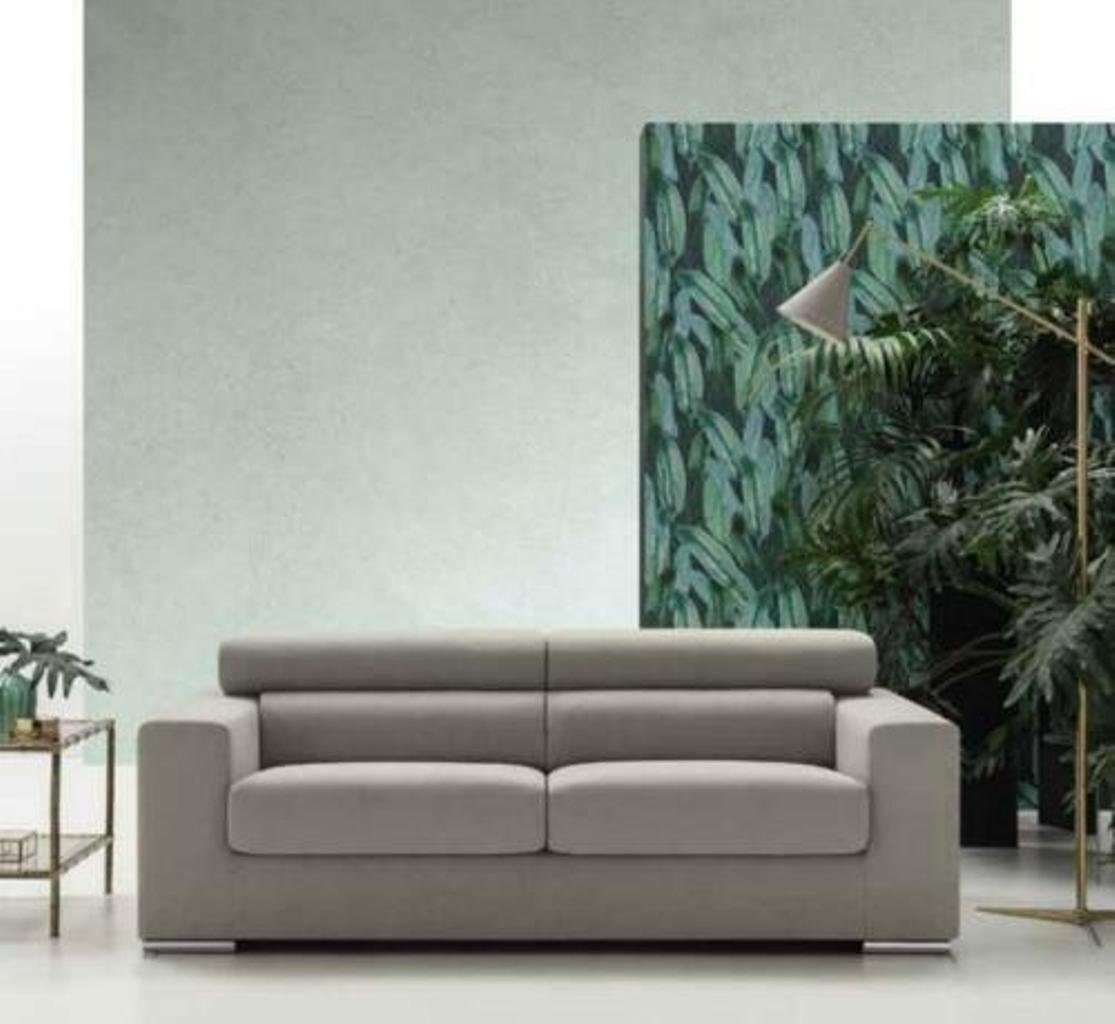 JVmoebel 3-Sitzer Edle graue 3-Sitzer Couch Modernes Design Textilmöbel Neu, Made in Europe