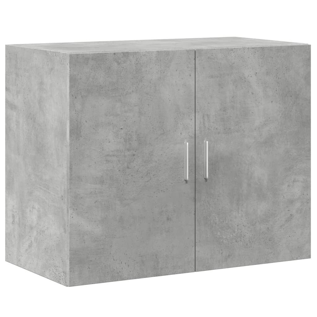 vidaXL Hängeschrank Wandschrank Betongrau 80x42,5x64 cm günstig online kaufen