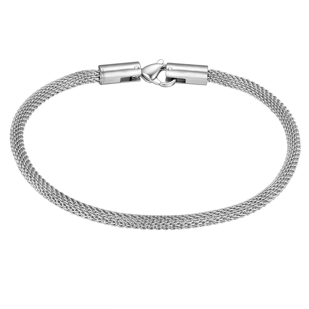 Edelstahlarmband Armband silber