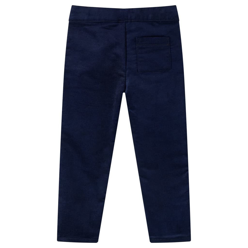 vidaXL Schlupfhose Kinderhose Dunkles Marineblau 116