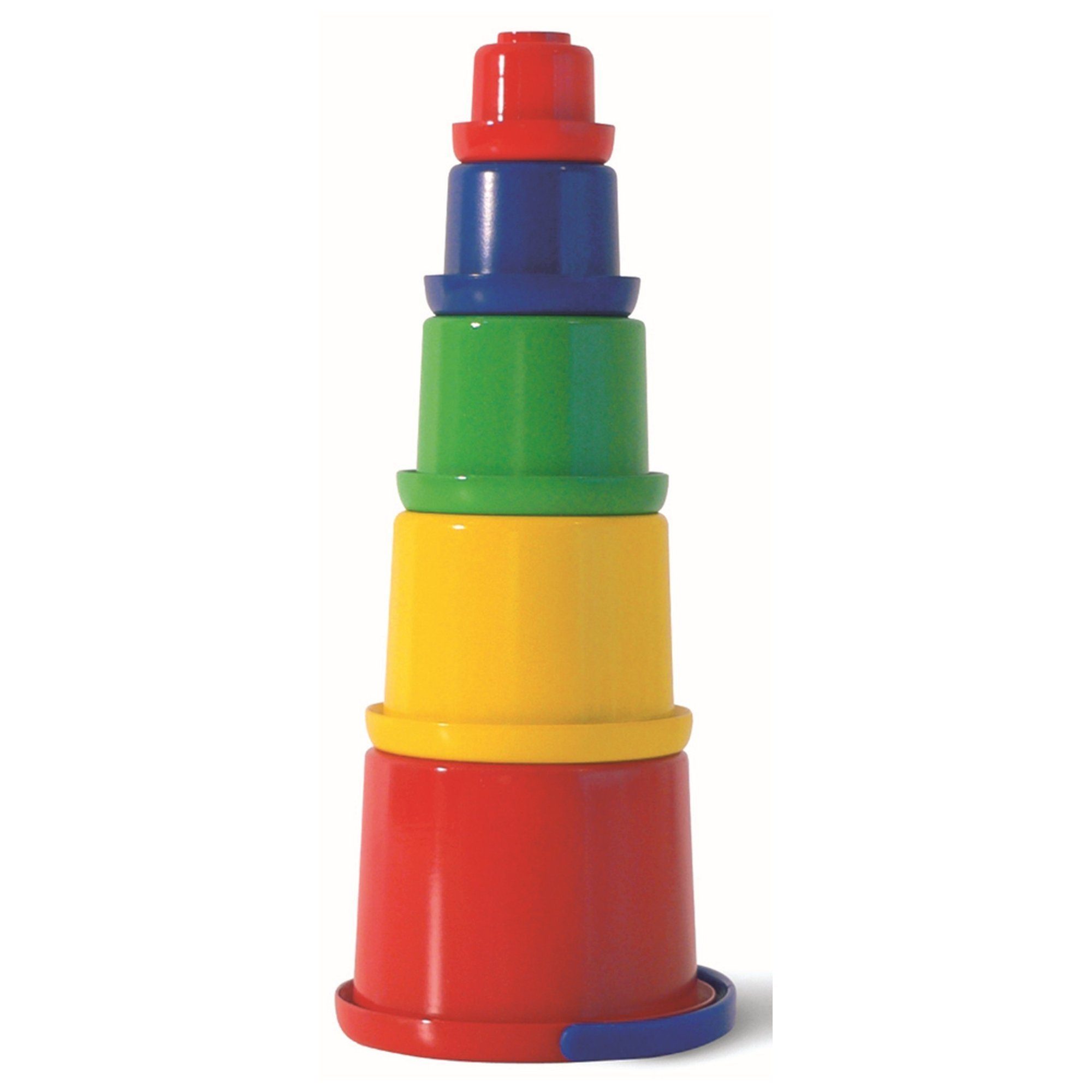Spielzeug-Gartenset Spielstabil Stapelbecher-Set 5-teilig