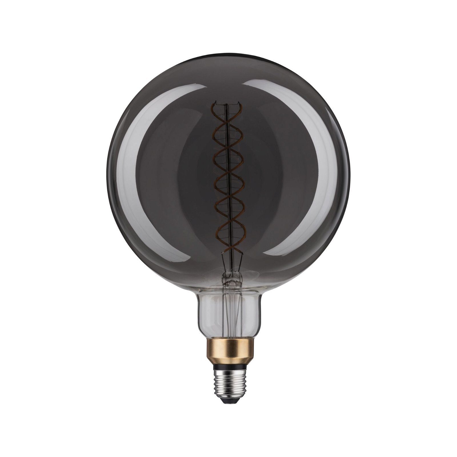 Paulmann LED-Leuchtmittel BigGlobe 170lm 1800K smoke 7W doppel spiral 230V Filament, 1 St.