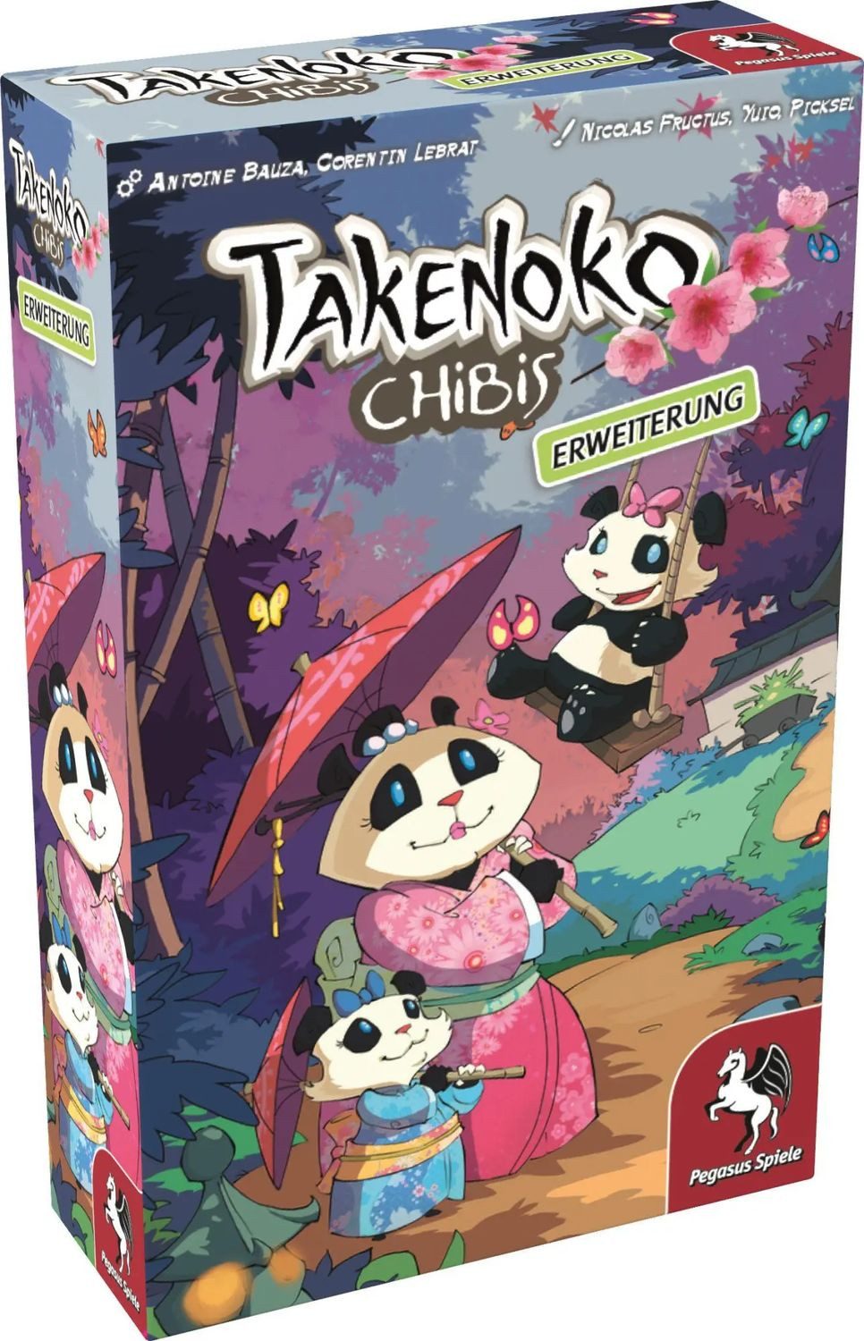 Pegasus Spiele Spiel Takenoko: Chibis [Erweiterung] Eco Edition