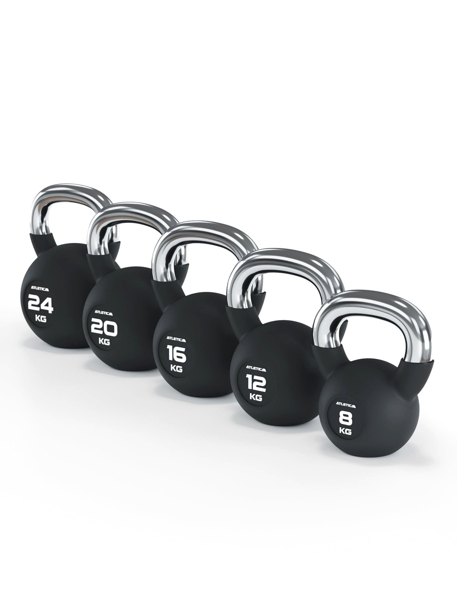 ATLETICA Kettlebell Kettlebells, 4 - 32 kg, Einzelverkauf, Studioqualität