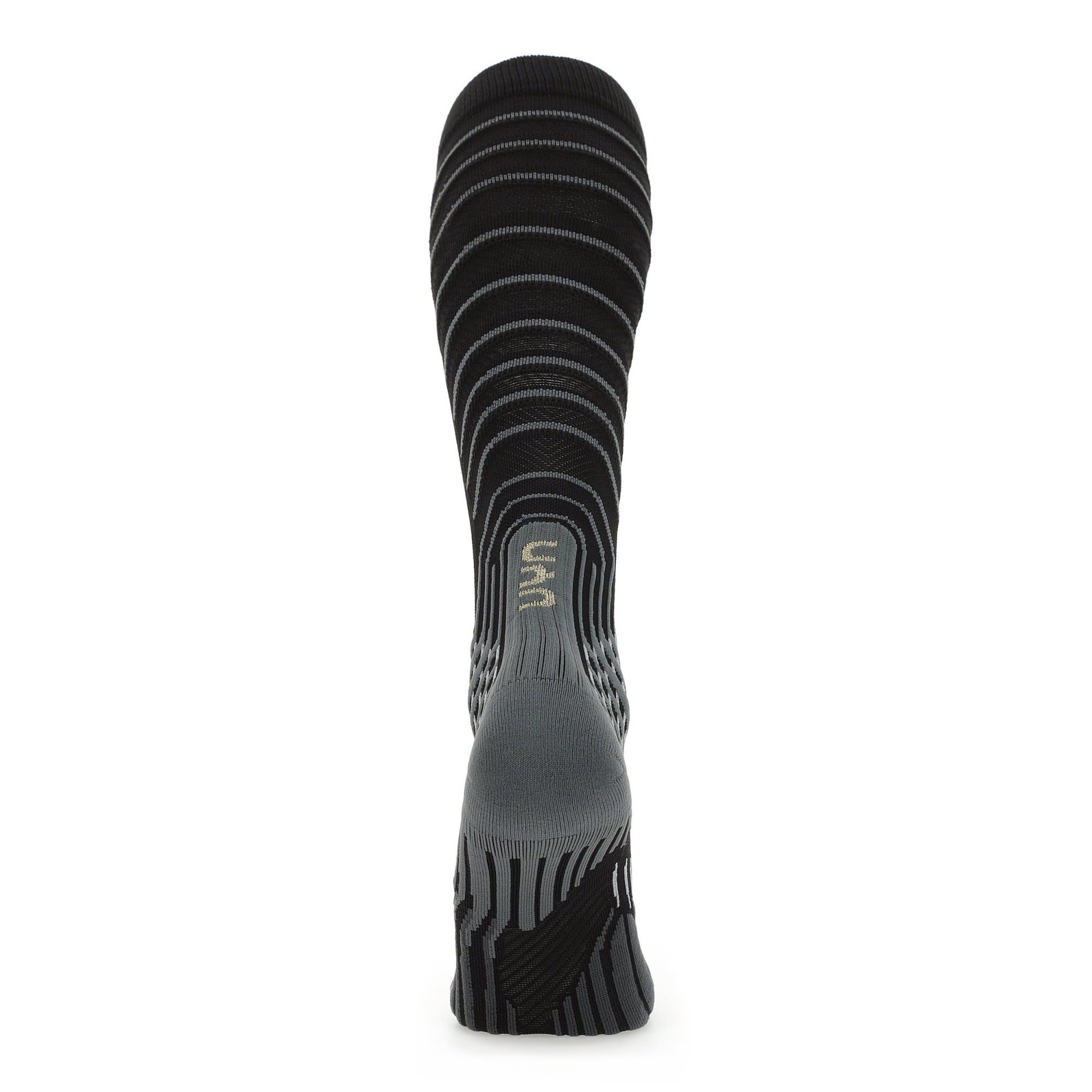 Socks Damen Black W Run UYN 0.0 Grey - Onepiece Thermosocken Uyn Compression