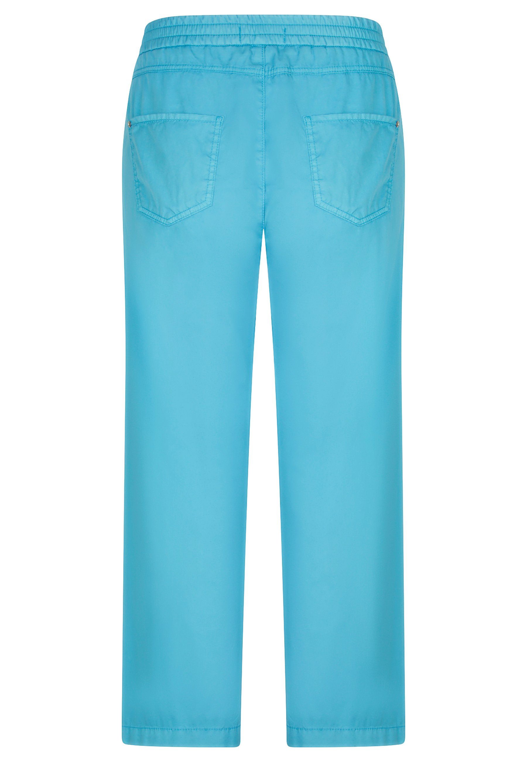 ANGELS Stretch-Jeans Hose mit mit Label-Applikationen Linn blau Jump Stretch-Bund