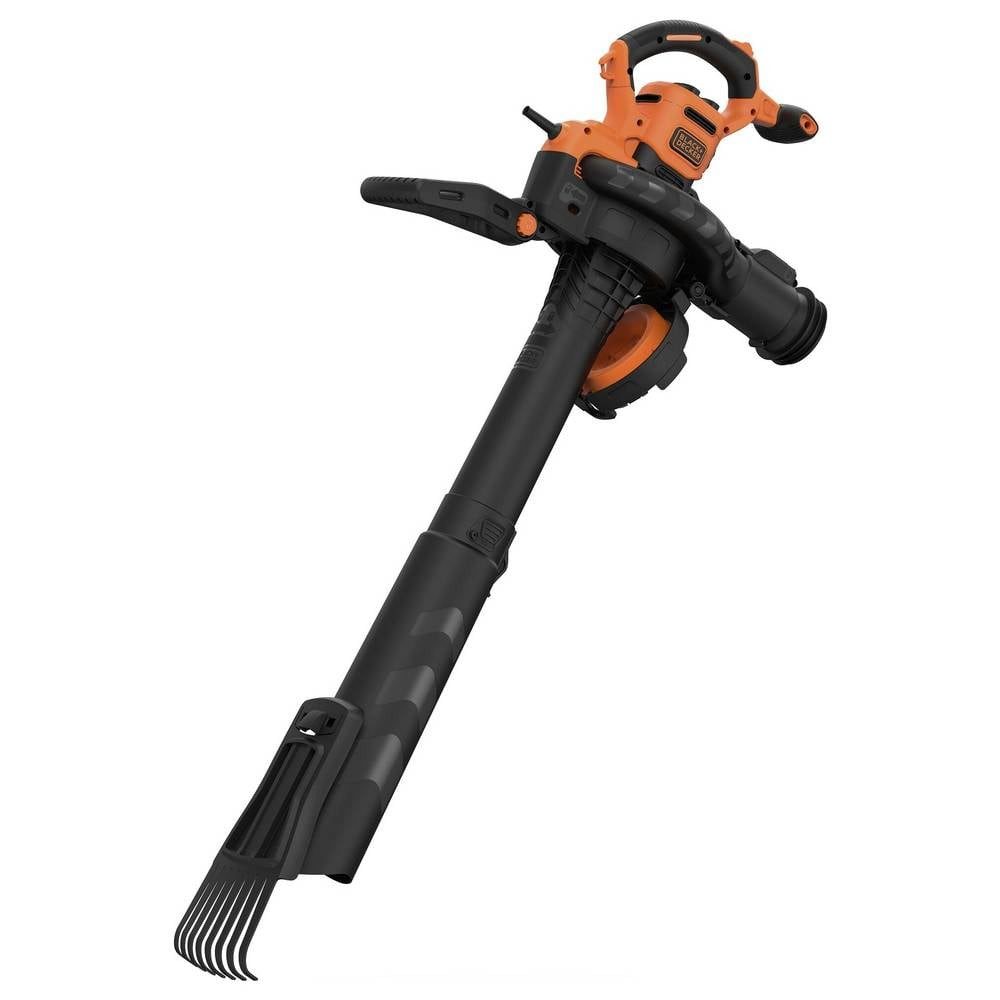 Black + Decker Akku-Laubsauger BEBLV301-QS Elektro Laubsauger, Laubbläser, Laubhäcksler 230 V – Bild 4 von 5