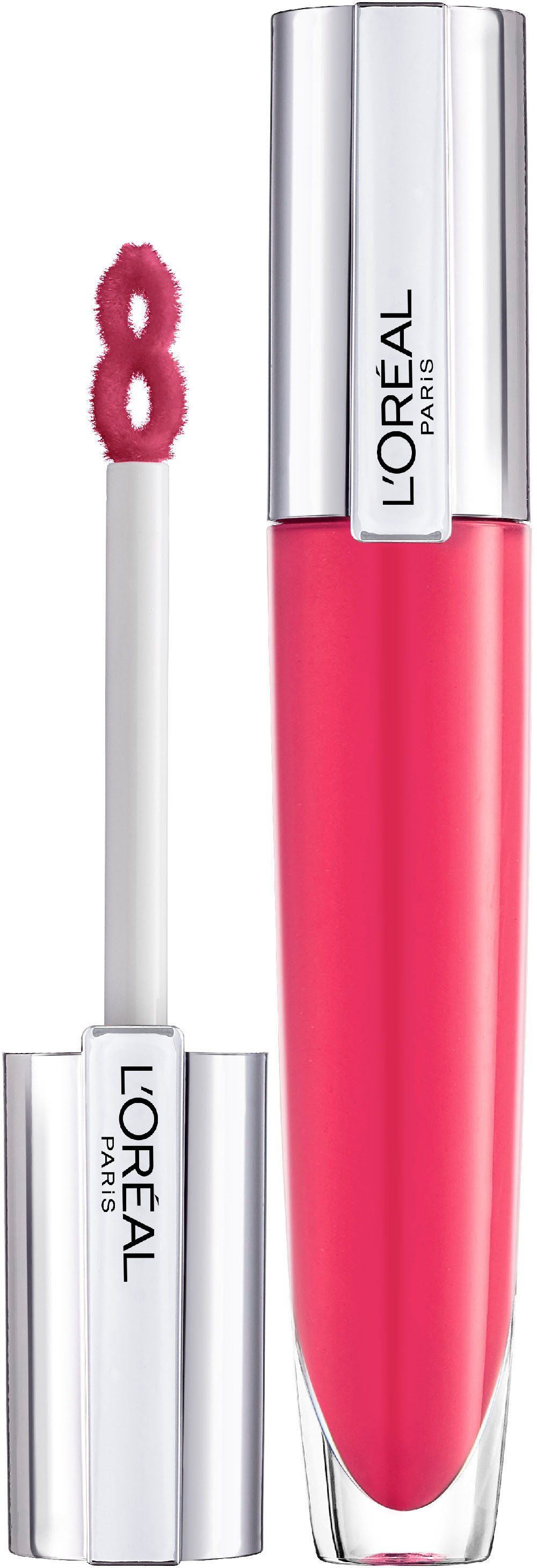 L'ORÉAL PARIS Lipgloss Brilliant Signature Plump-in-Gloss, mit natürlichen Inhaltstoffen