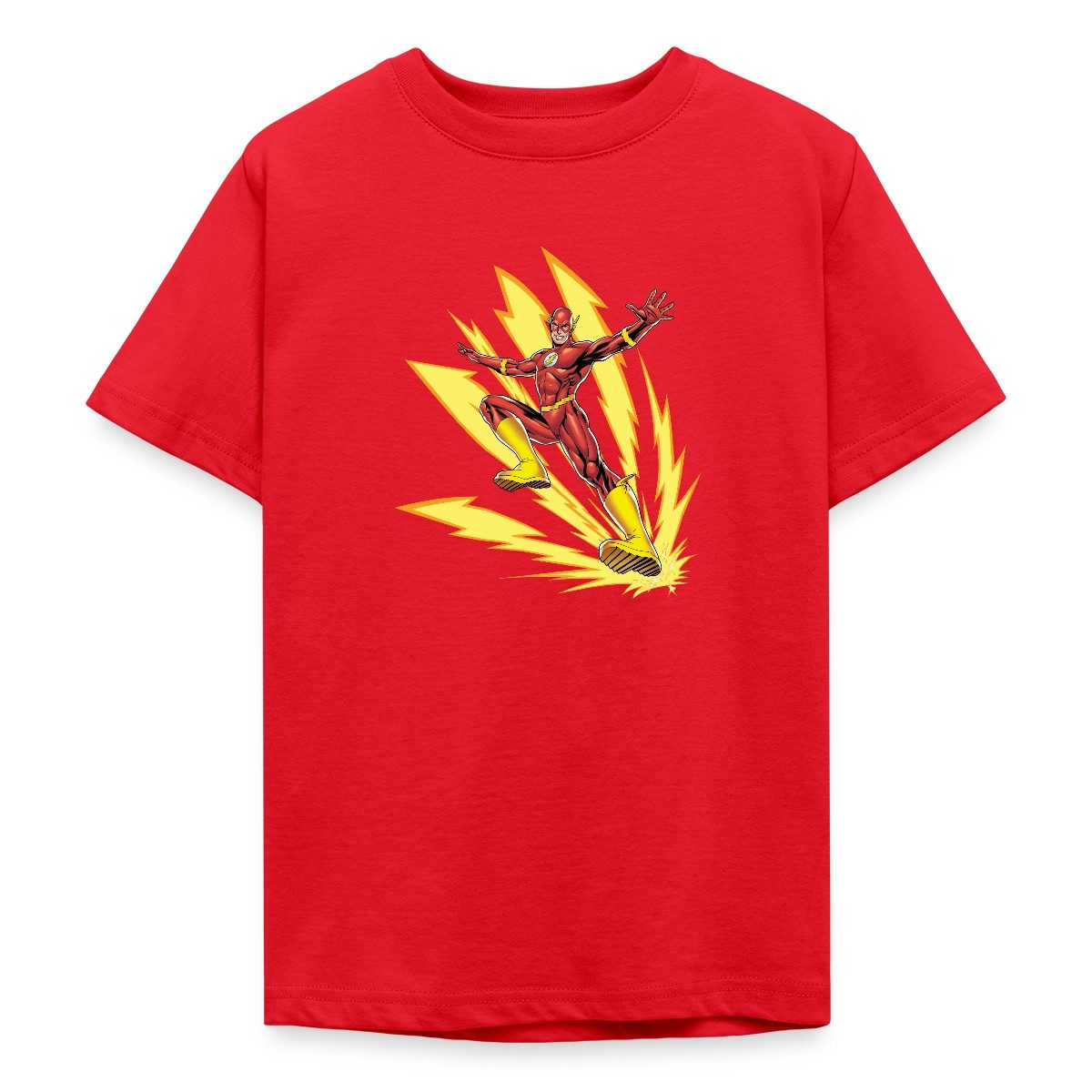 T-Shirt DC Comics Justice League The Flash Blitze Teenager T-Shirt