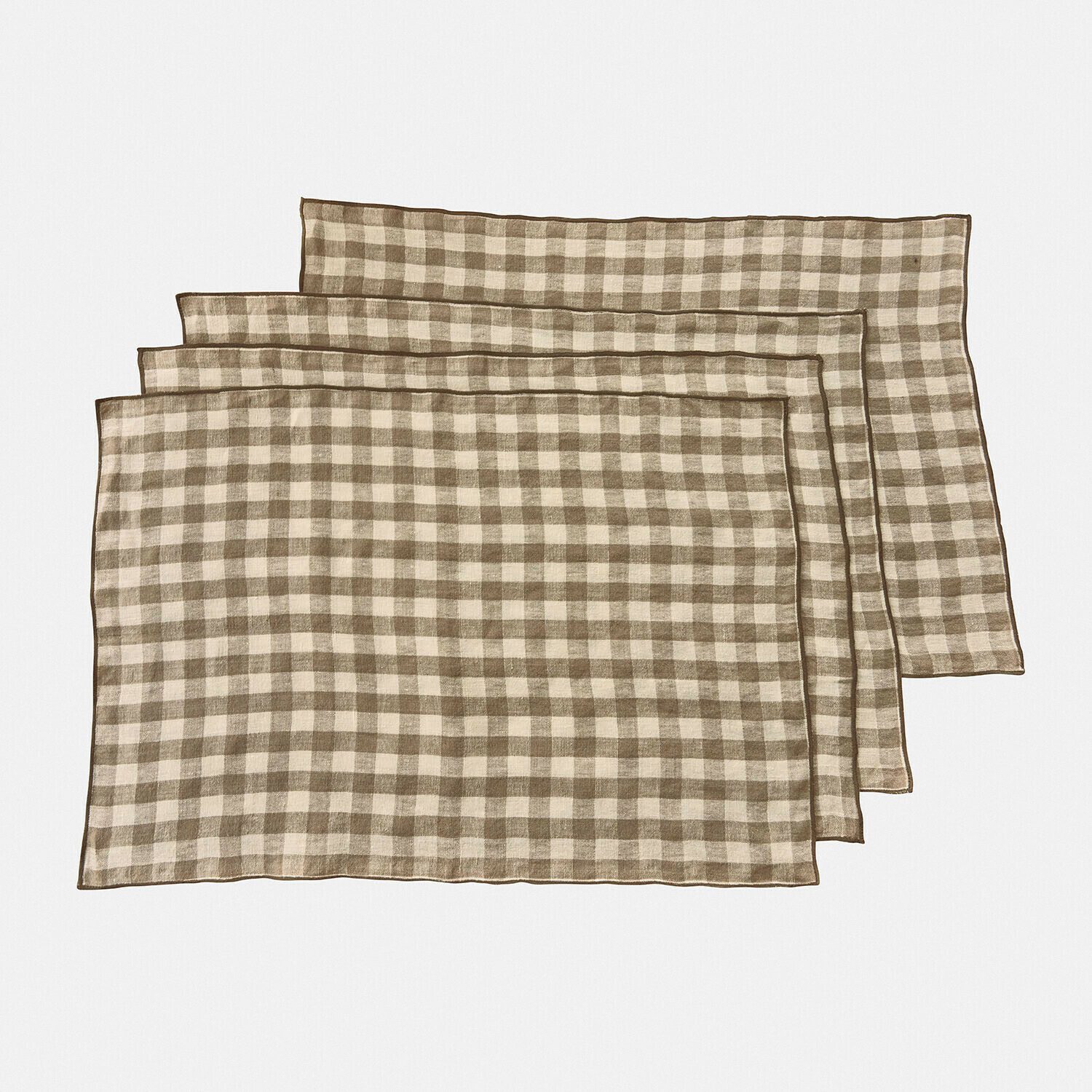 Mirabeau Platzset Platzset 4er Set Marrowby beige/weiß