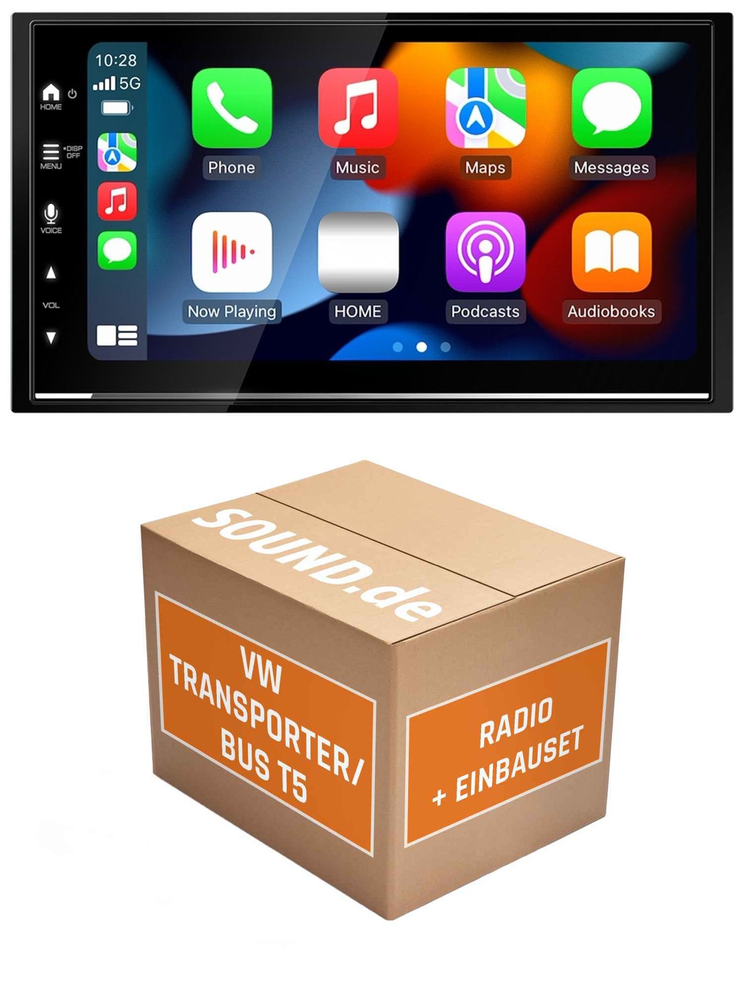 JUST SOUND best choice for caraudio Autoradio Set Kenwood DMX7722DABS VW T5 LFB Dynaudio RFK Linien beweg Autoradio (Freisprecheinrichtung)