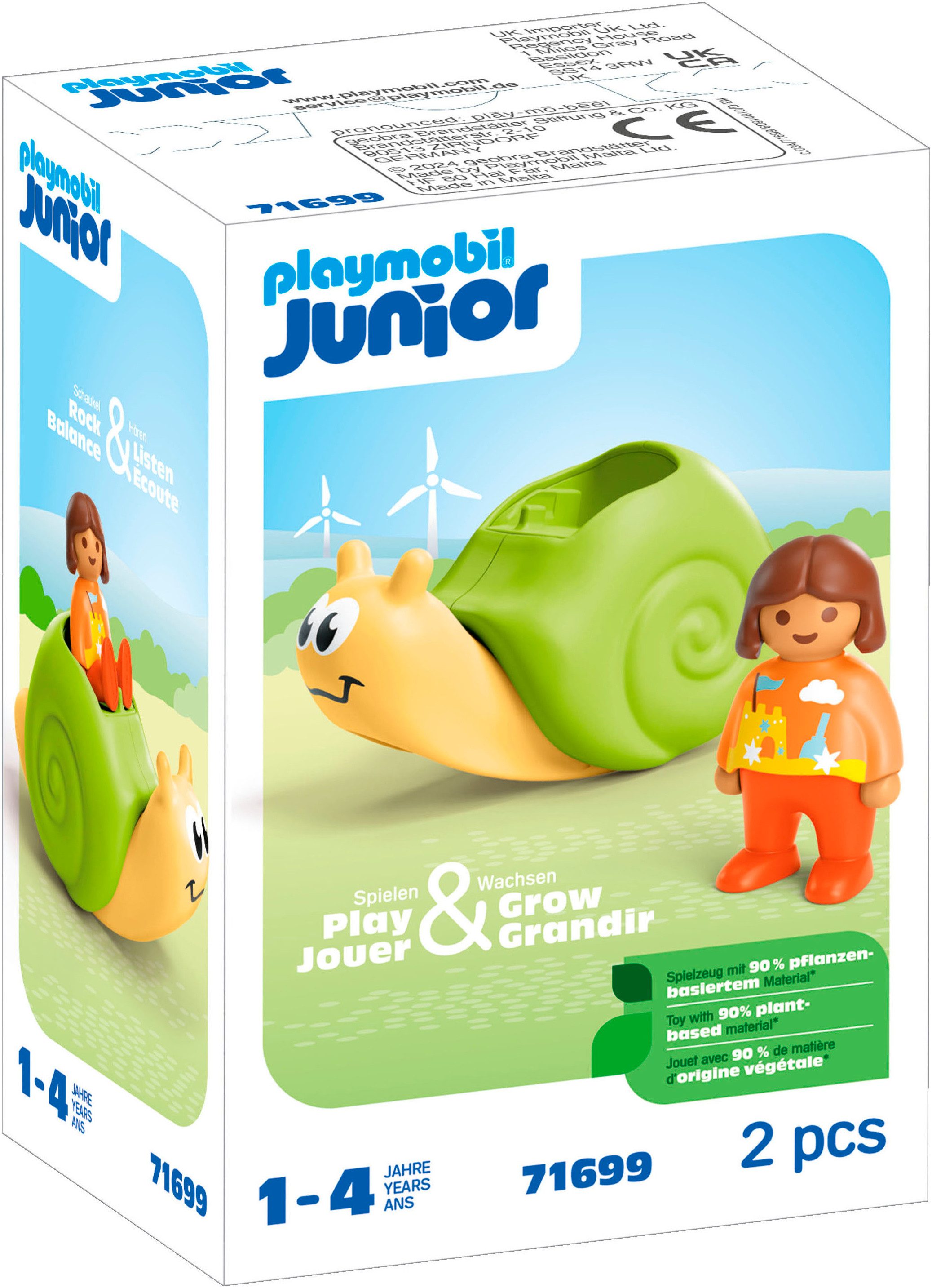 Playmobil® Schaukelschnecke mit Rasselfunktion (71699), JUNIOR Konstruktion günstig online kaufen