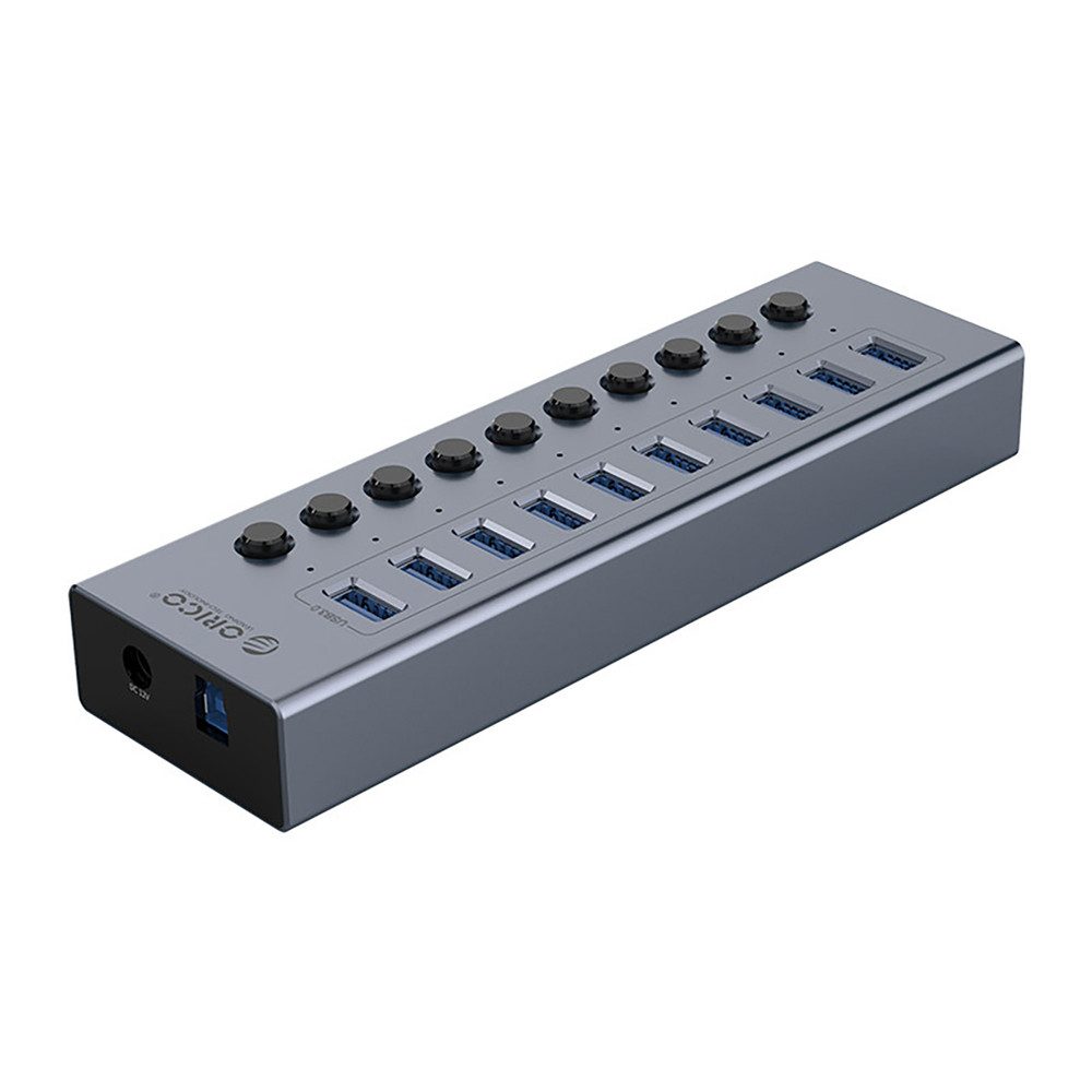 ORICO Orico BT2U3-10AB Hub 10x USB-A 3.0 mit Schaltern USB-Adapter