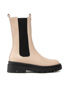 pieces Klassische Stiefeletten Pctia Chelsea Boot 17124312 Beige/Black Stiefel