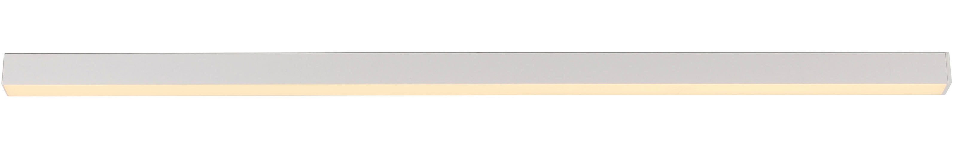Neuhaus PURE LED Deckenleuchte PURE Lines Straight, CCT - über Fernbedienung, LED fest integriert, warmweiß - kaltweiß, Dimmbar über Fernbedienung, CCT, Memoryfunktion