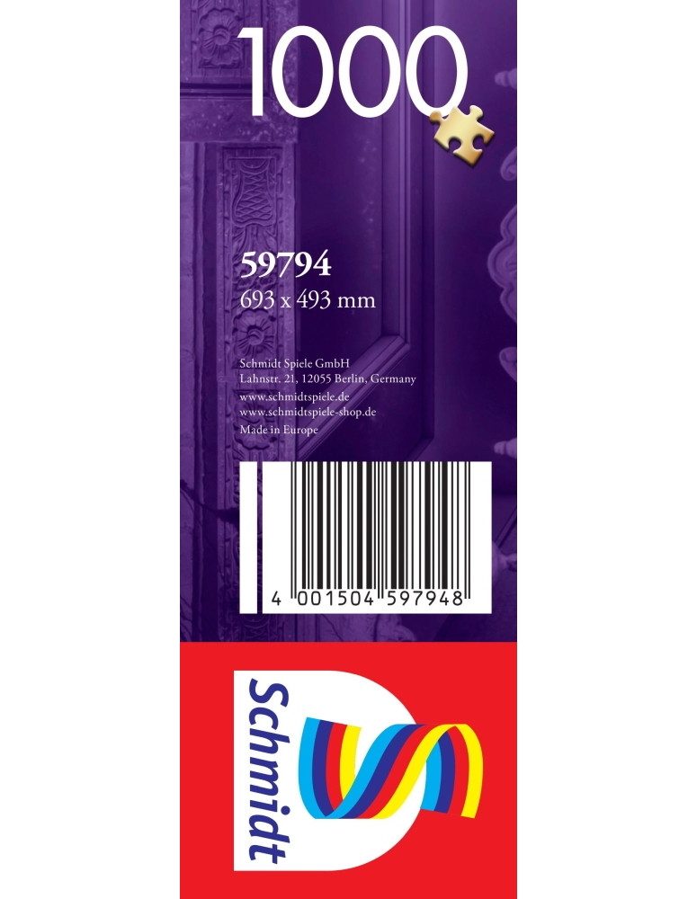 Schmidt Spiele Puzzle 1000 Teile Puzzle Gartenhausglück in den Weinbergen 59794, Puzzleteile