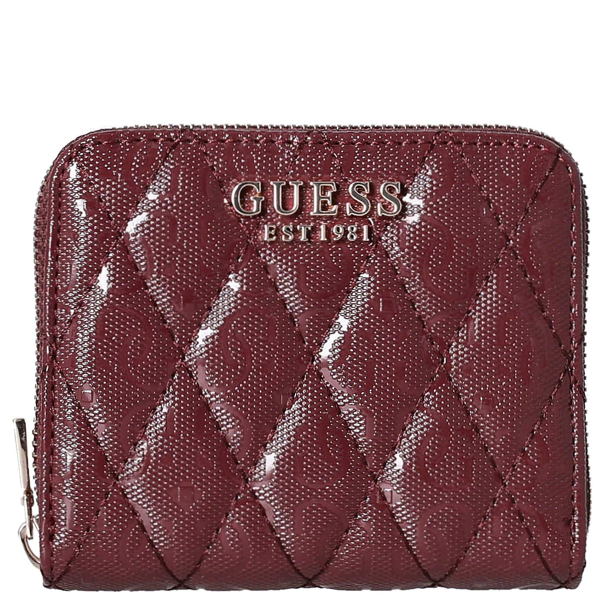 Guess Geldbörse Tamara SLG Small Zip - Geldbörse 3cc 11 cm (merlot)
