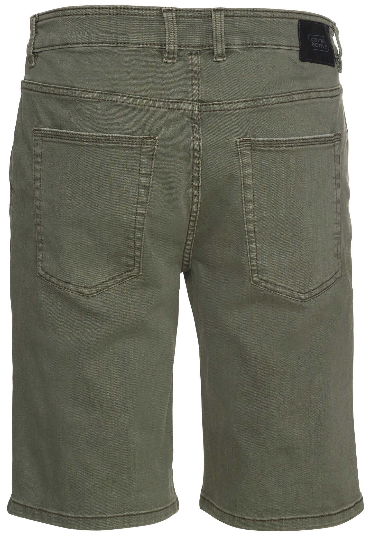 camel active Bermudas 5-Pocket Shorts Colored Denim