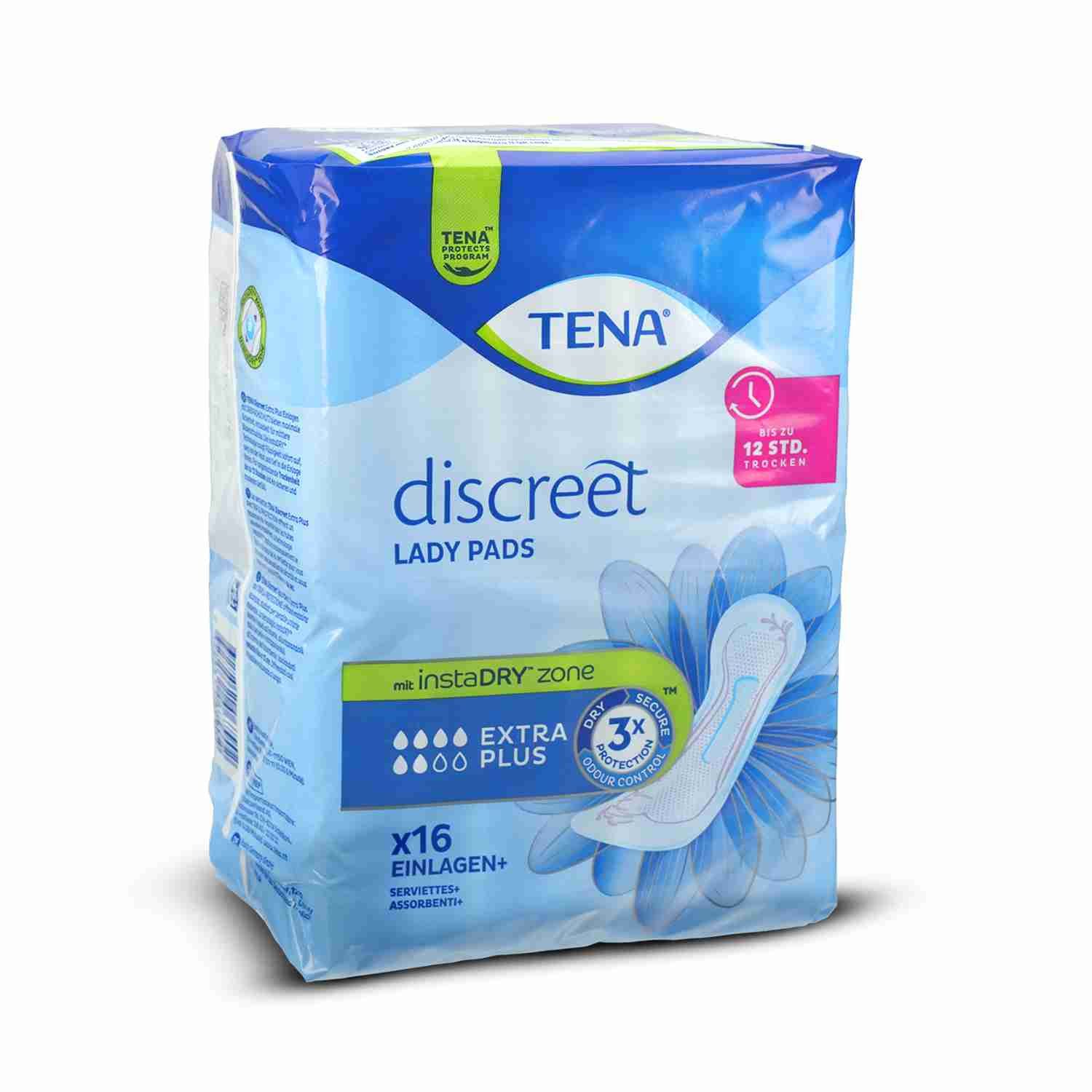 Tena Lady Inkontinenz-Einlage TENA LADY Discreet Inkontinenz Einlagen extra plus