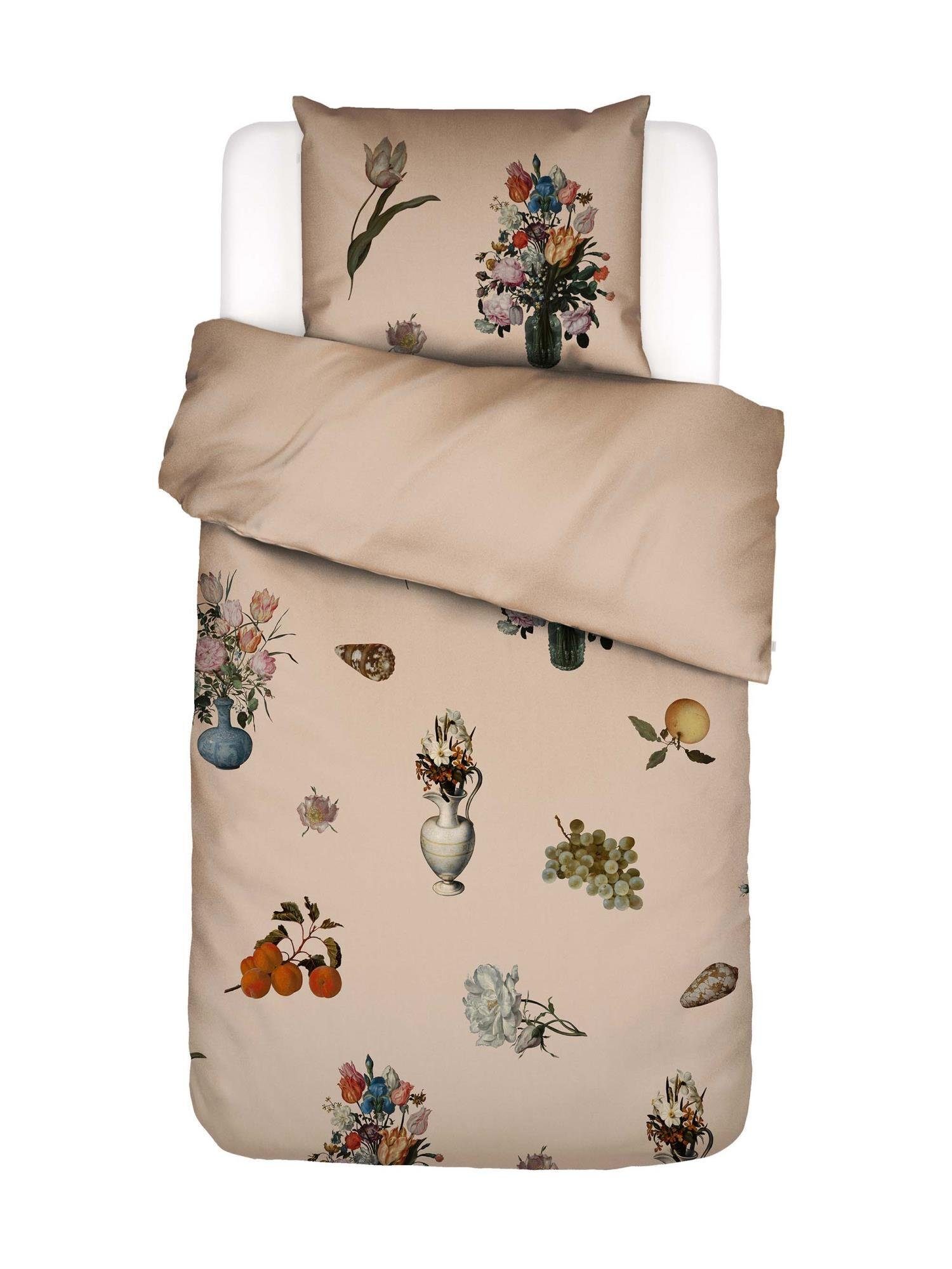 Essenza Bettwäsche Amadee, Satin, 2 teilig, mit floralem Muster
