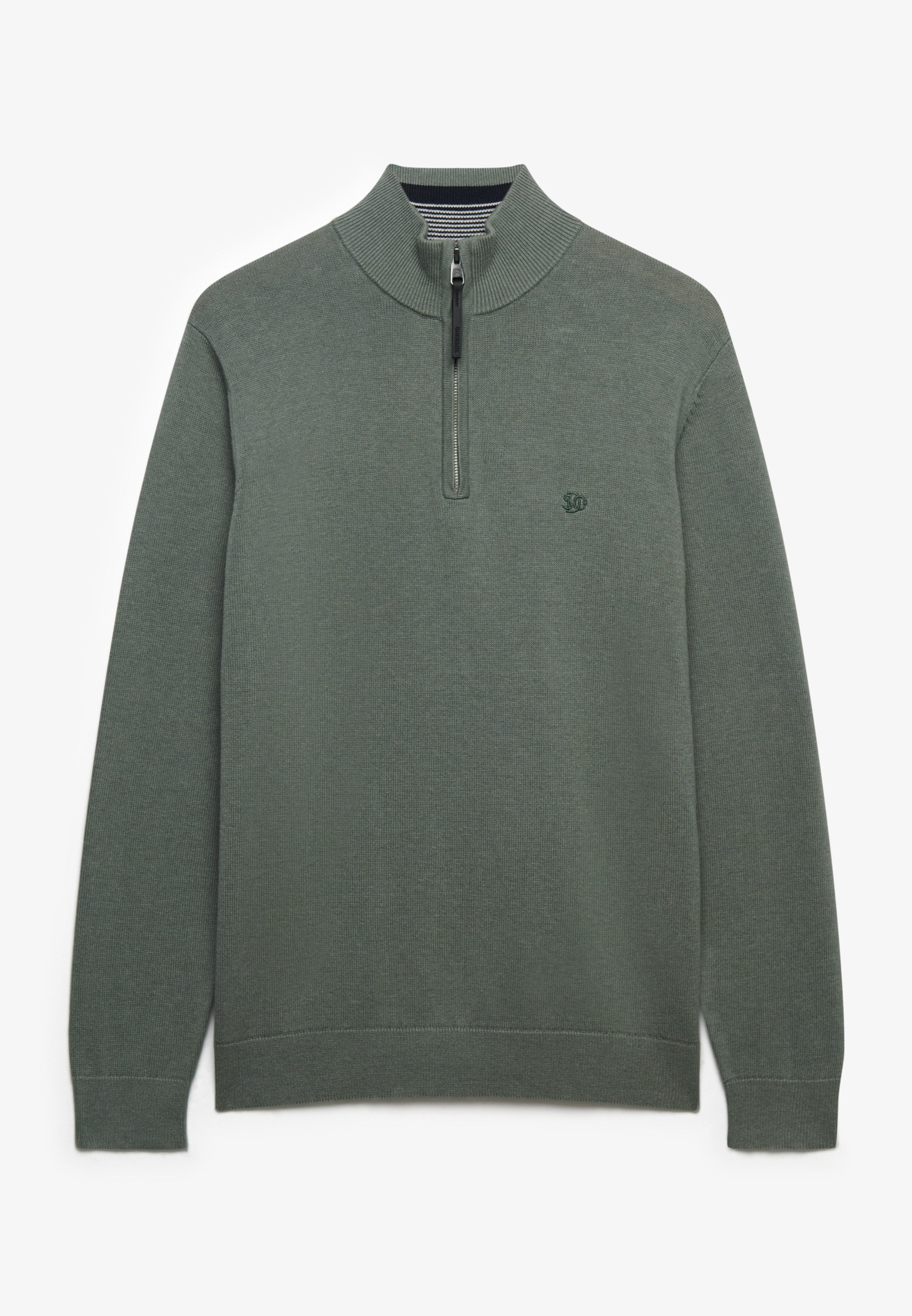 Troyer ESSENTIALS COTTON HALF ZIP
