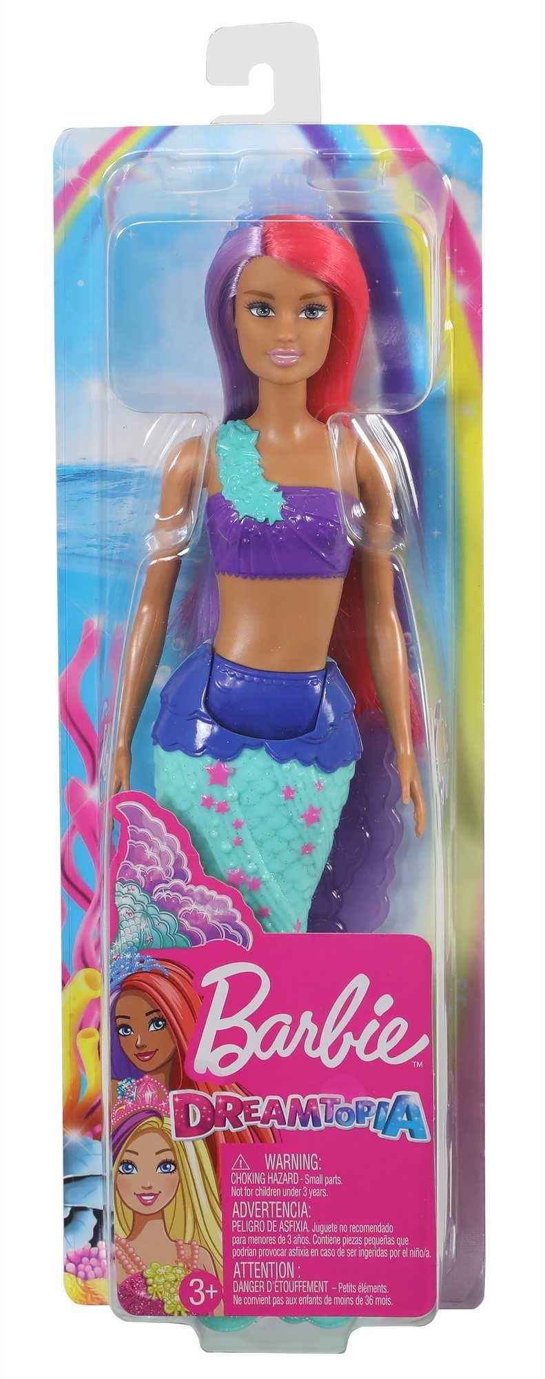 Barbie Anziehpuppe Barbie Meerjungfrau Mattel Puppe