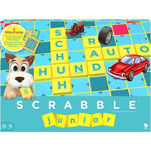 Mattel games Spiel, Scrabble Junior
