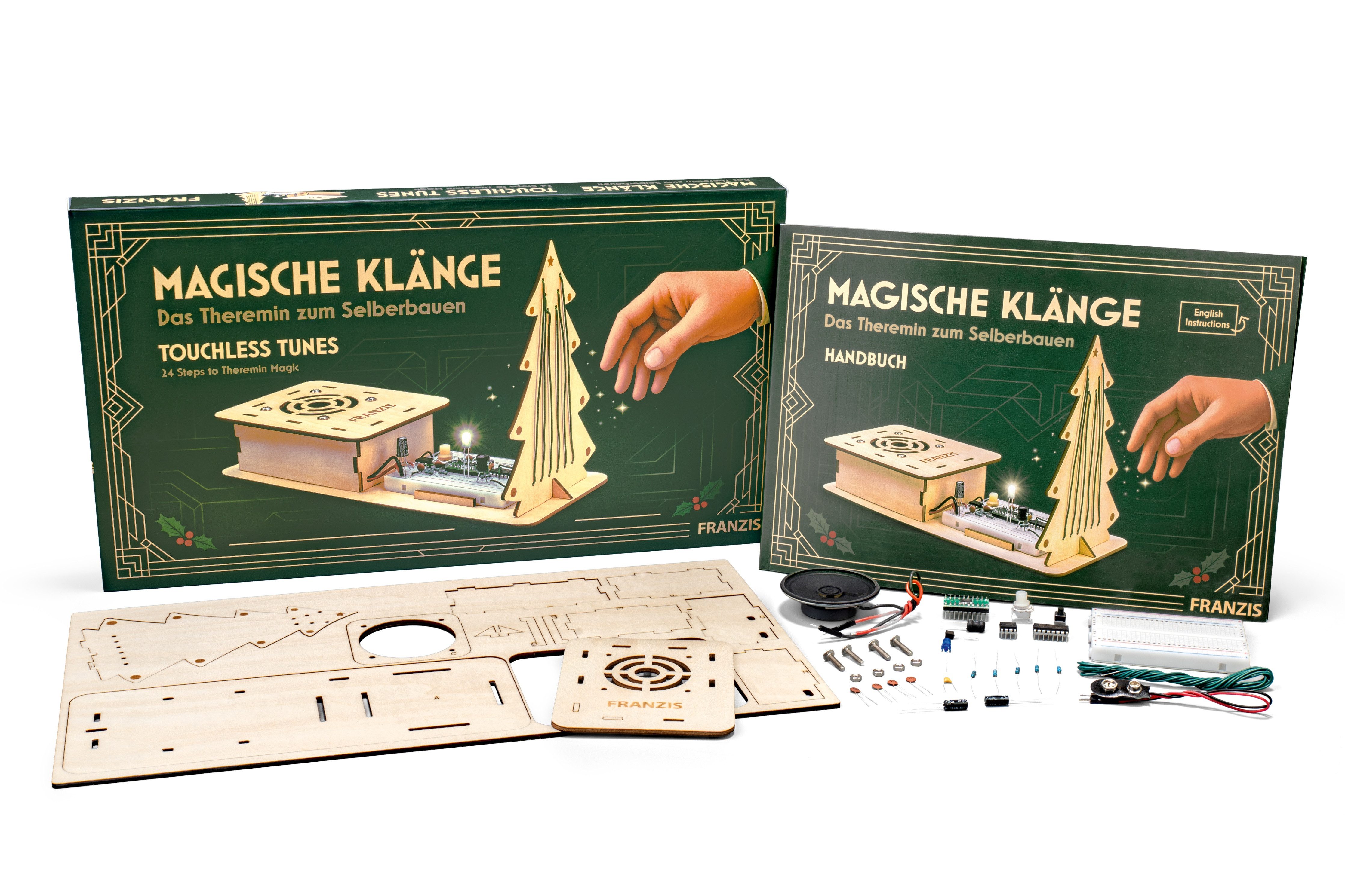 Franzis Adventskalender Magische Klänge – Das Theremin zum Selberbauen