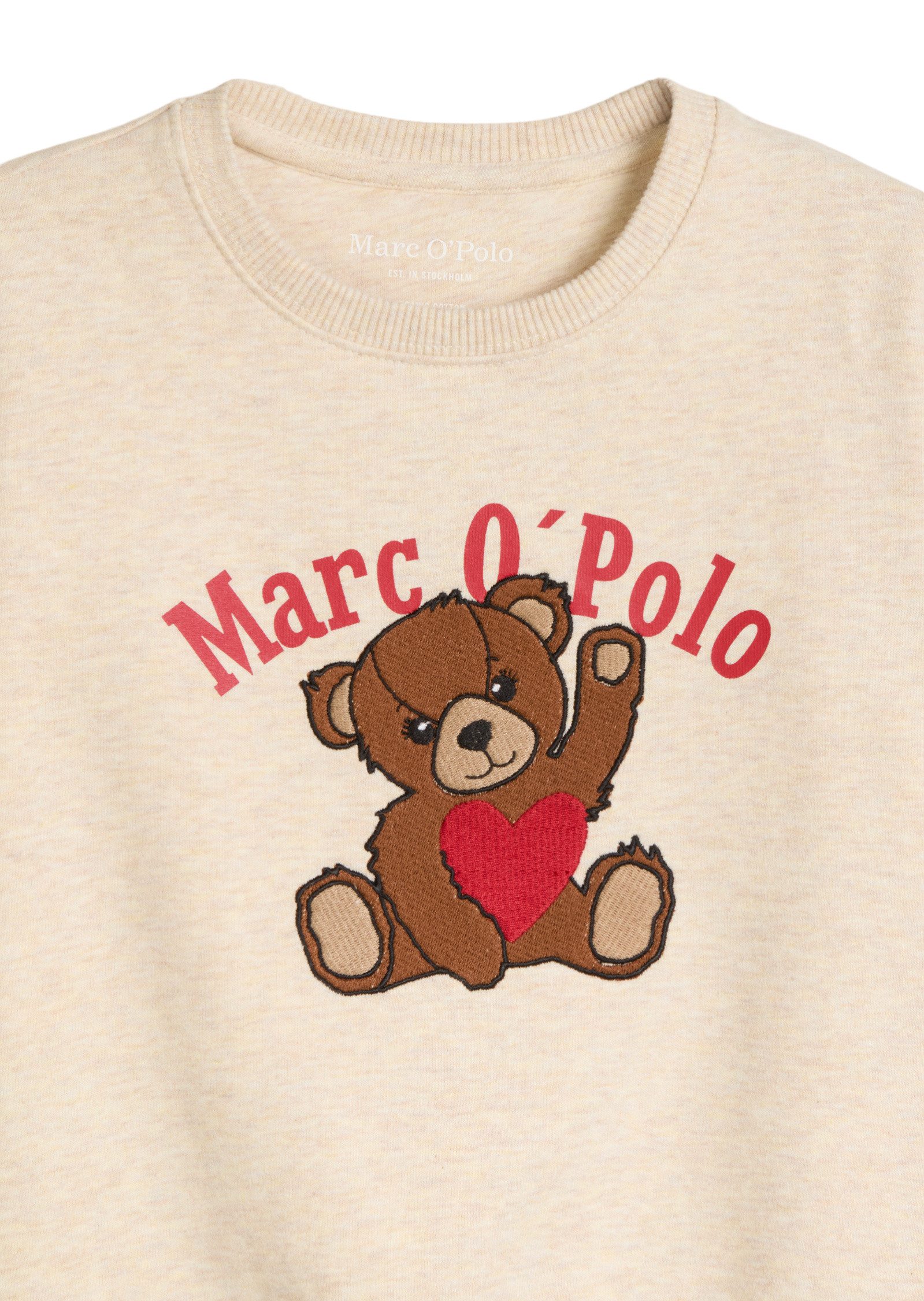 Marc O'Polo Sweatshirt aus reiner Bio-Baumwolle