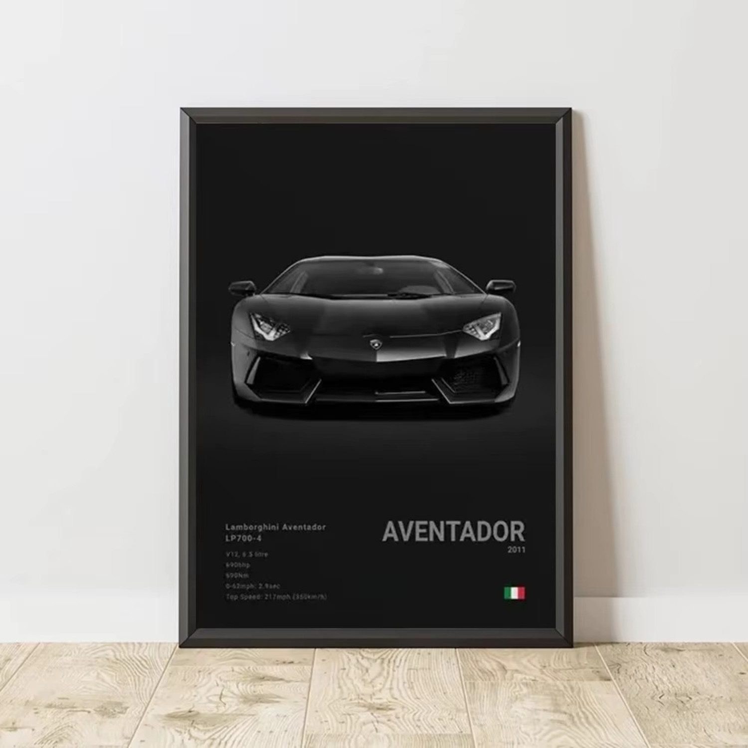 TPFLiving Kunstdruck OHNE RAHMEN, Faszinierende Sportwagenkunst für Auto-En günstig online kaufen