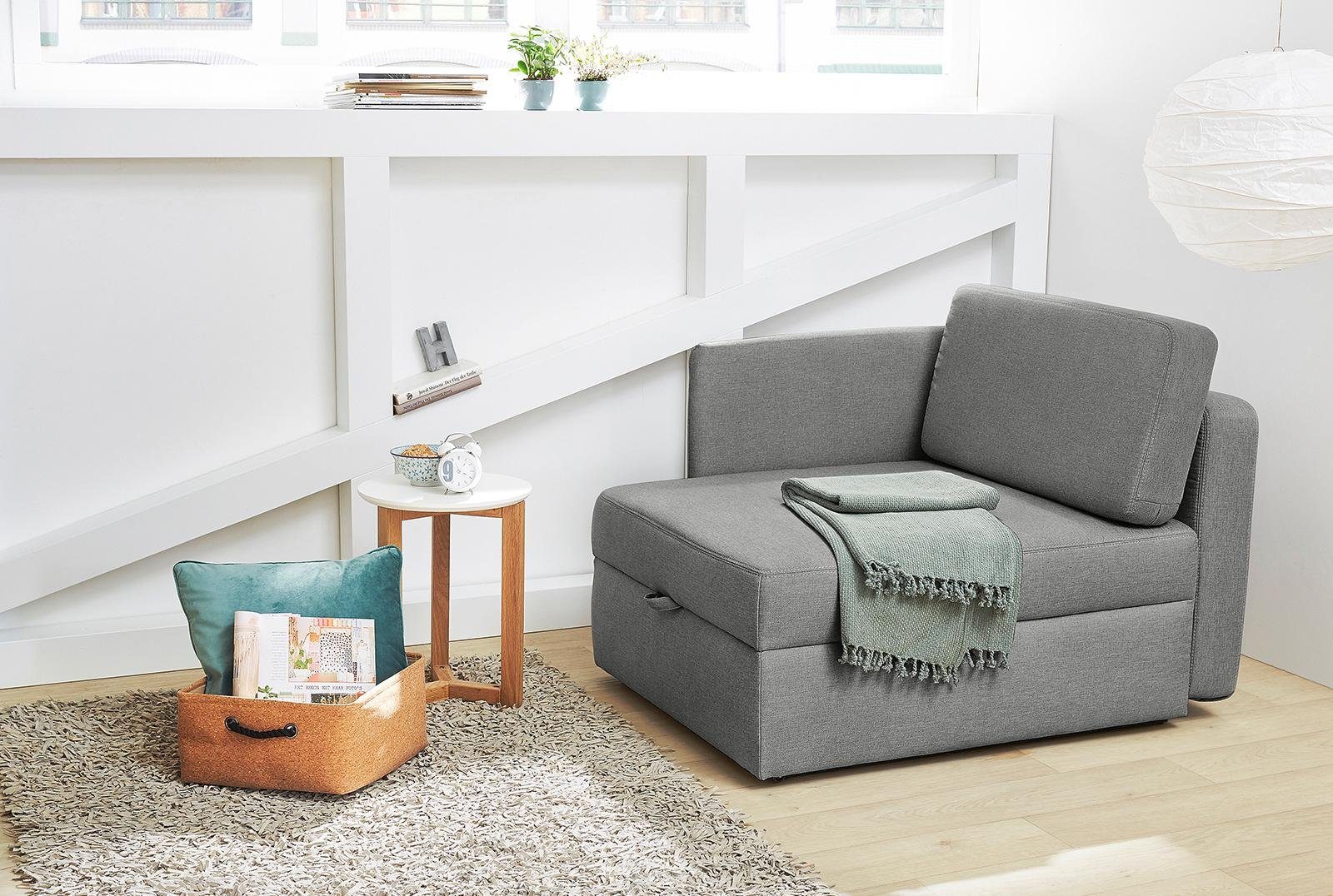 Jockenhöfer Gruppe Sessel Youngster, platzsparend, verwandelbar in ein Gäst günstig online kaufen