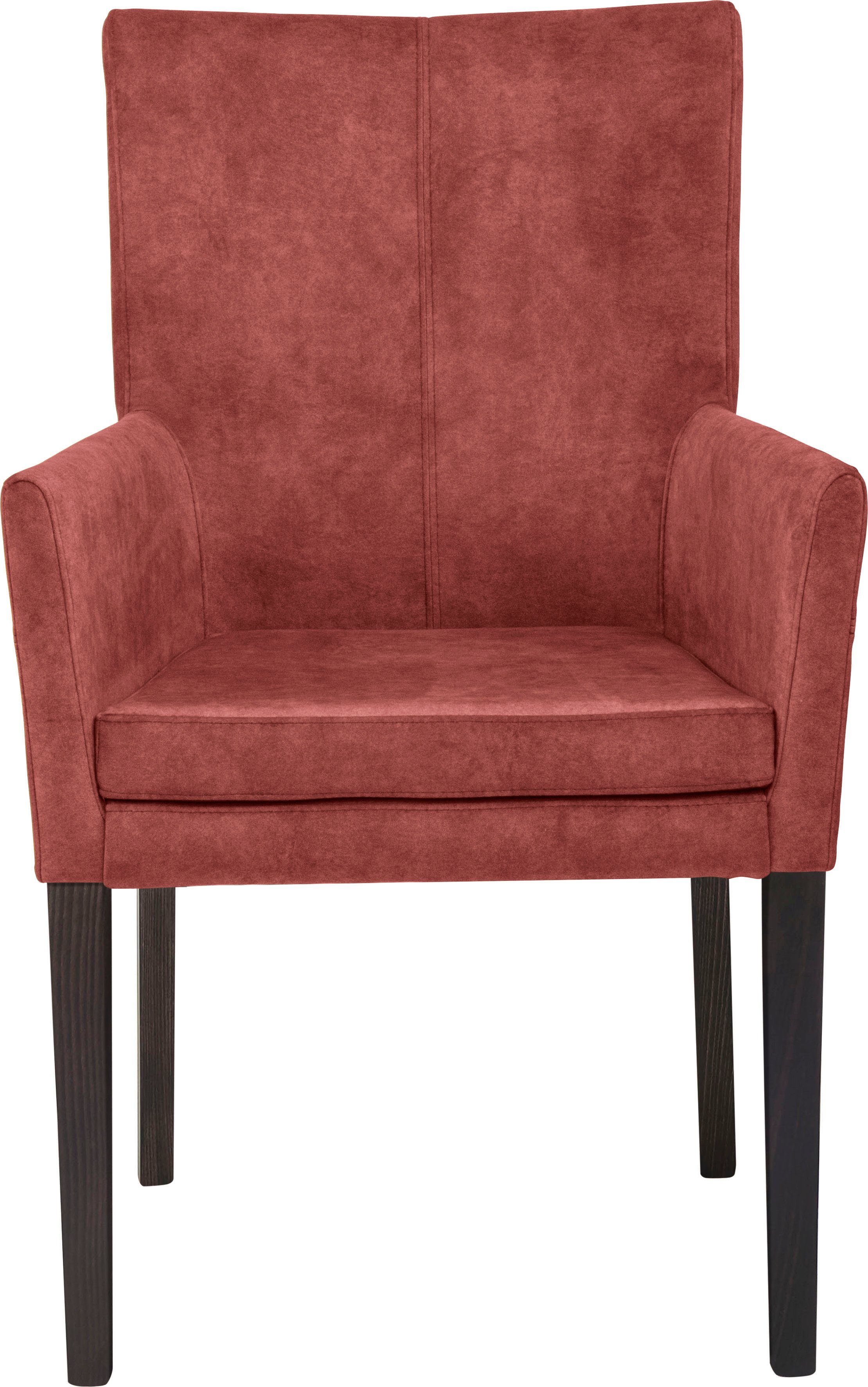 Home affaire Armlehnstuhl Aspen, Beine aus günstig online kaufen