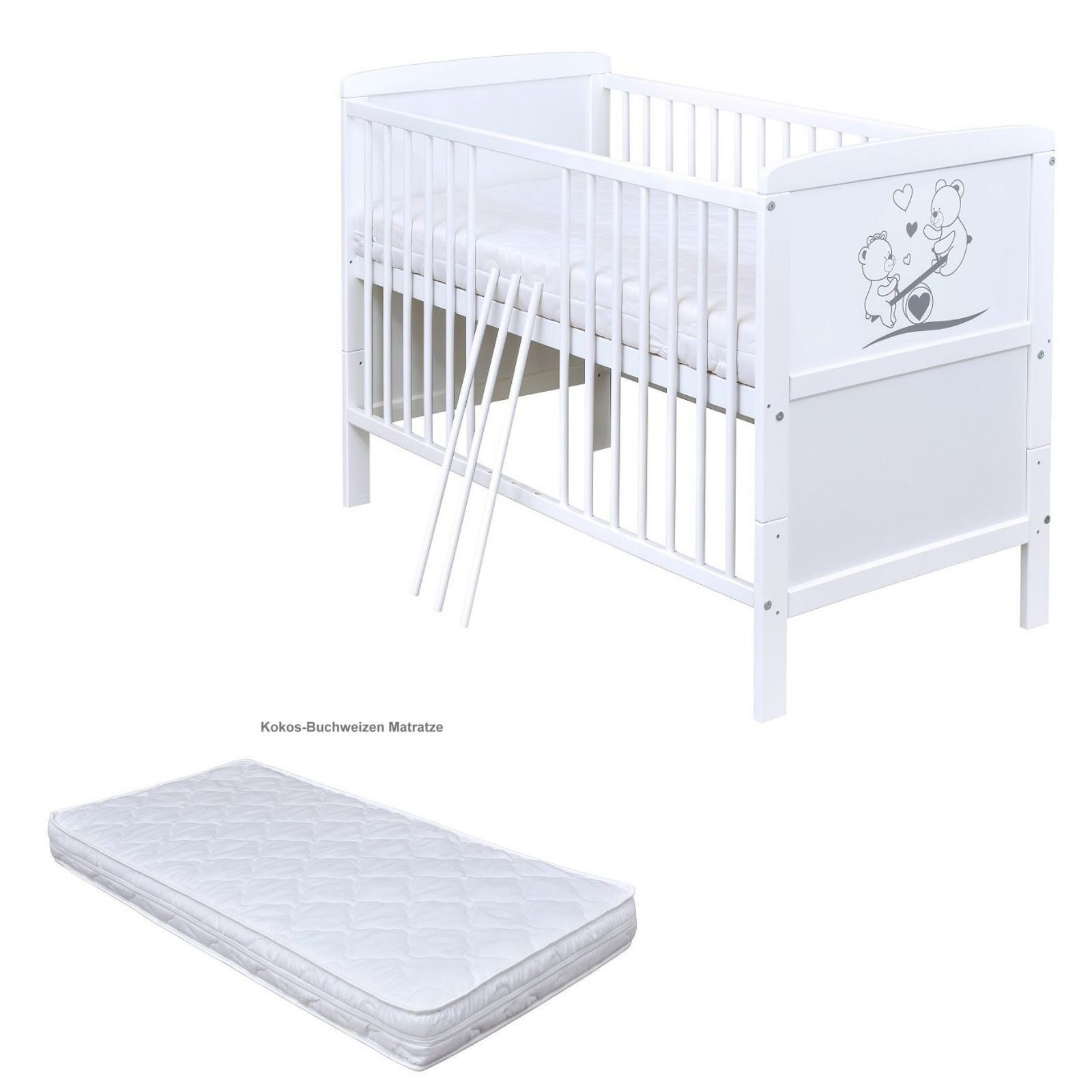 Babybett Luna Teddy Wippe