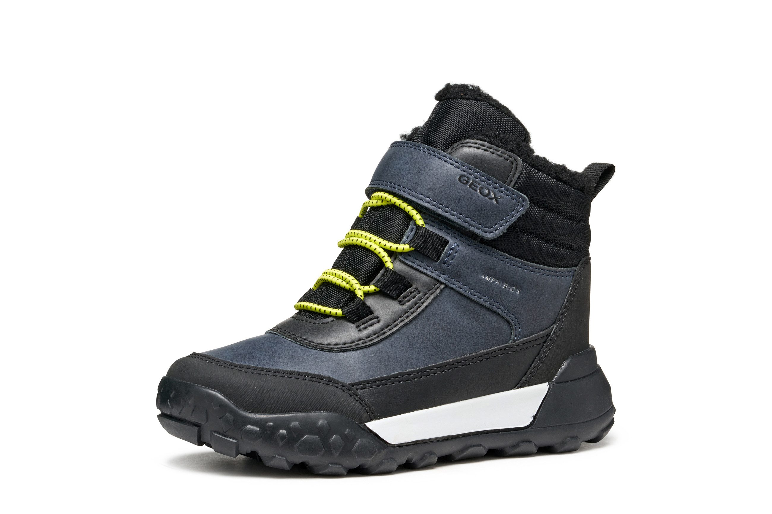 Geox J TREKKYUP BOY B ABX Winterboots Freizeitstiefel mit Warmfutter, Größenschablone zum Download