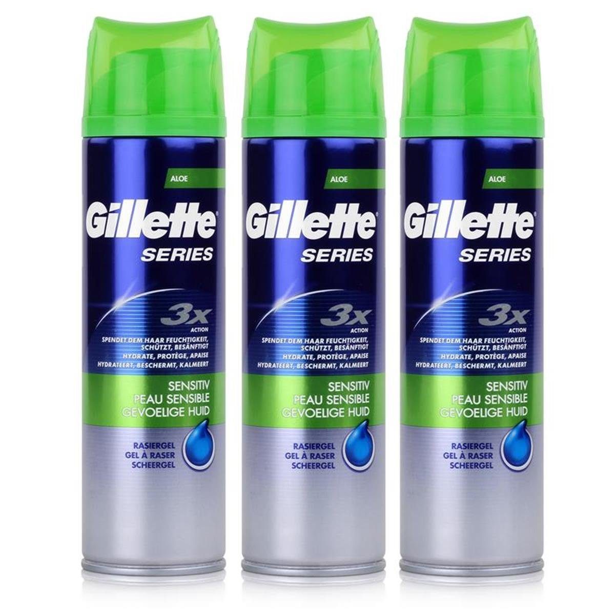 Gillette AfterShave Gillette Series Rasiergel Sensitiv für