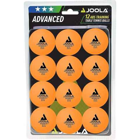 Joola Tischtennisball 12x 40mm Training Tischtennis Bälle Freizeit Ping Pong Erwachsener (12er-Pack), 12 Stück Table Tennis Balls,Training 3 Star,Orange