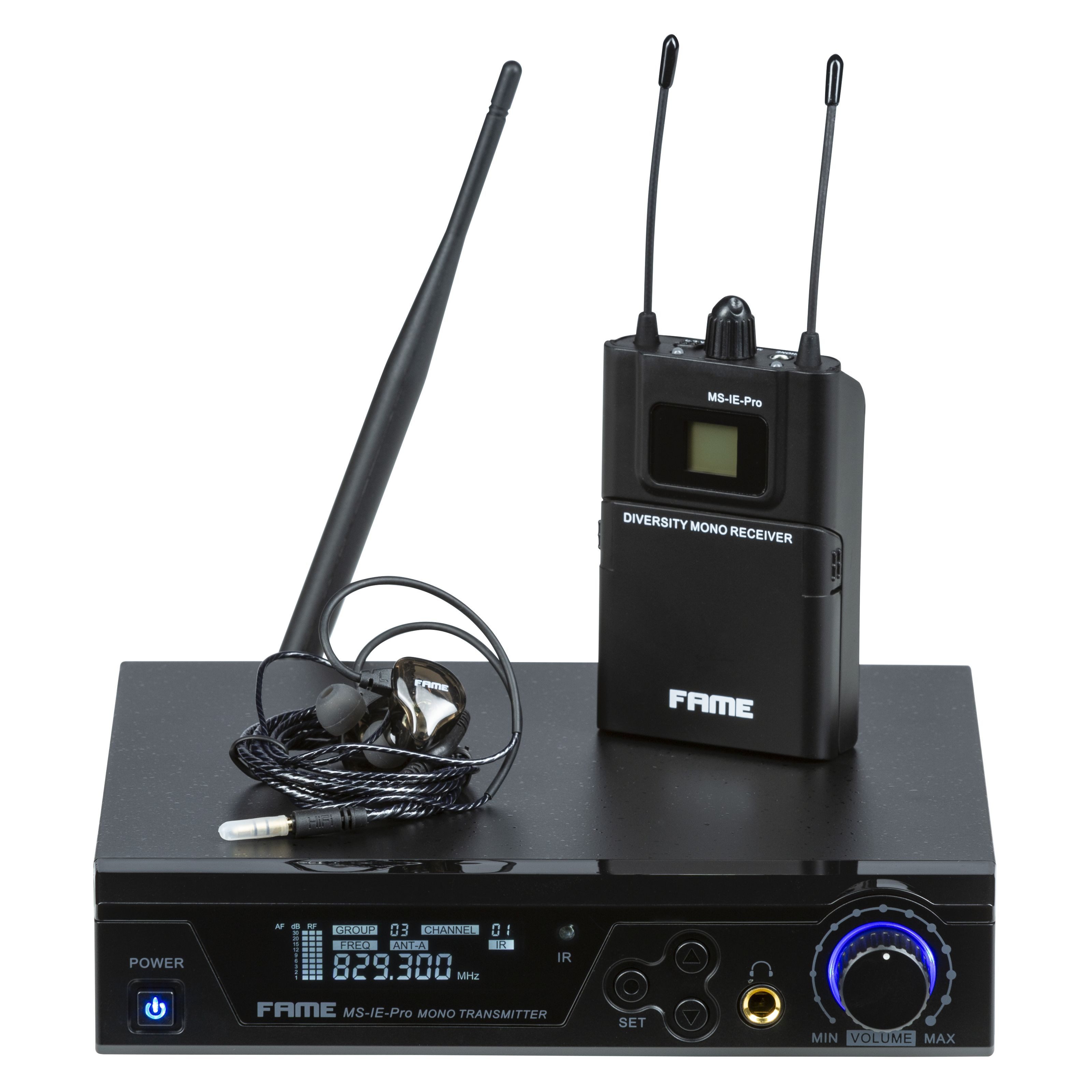 FAME In-Ear-Kopfhörer (MS-IE-Pro C 826-832 MHz - InEar System)