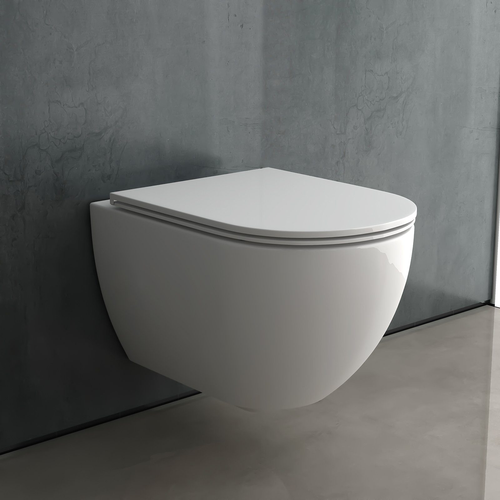 Alpenberger Vorwandelement WC mit Bidet Funktion + Villeroy & Boch Spülkasten und Betätigungsplatte