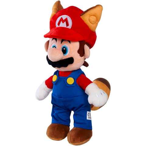 SIMBA Plüschfigur Nintendo, Super Mario, Waschbär Mario Plüsch, 30 cm