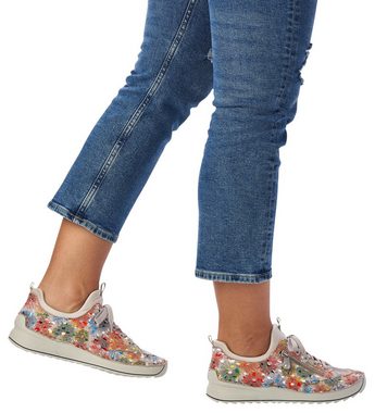 Rieker Slip-On Sneaker mit tollem Blütenprint