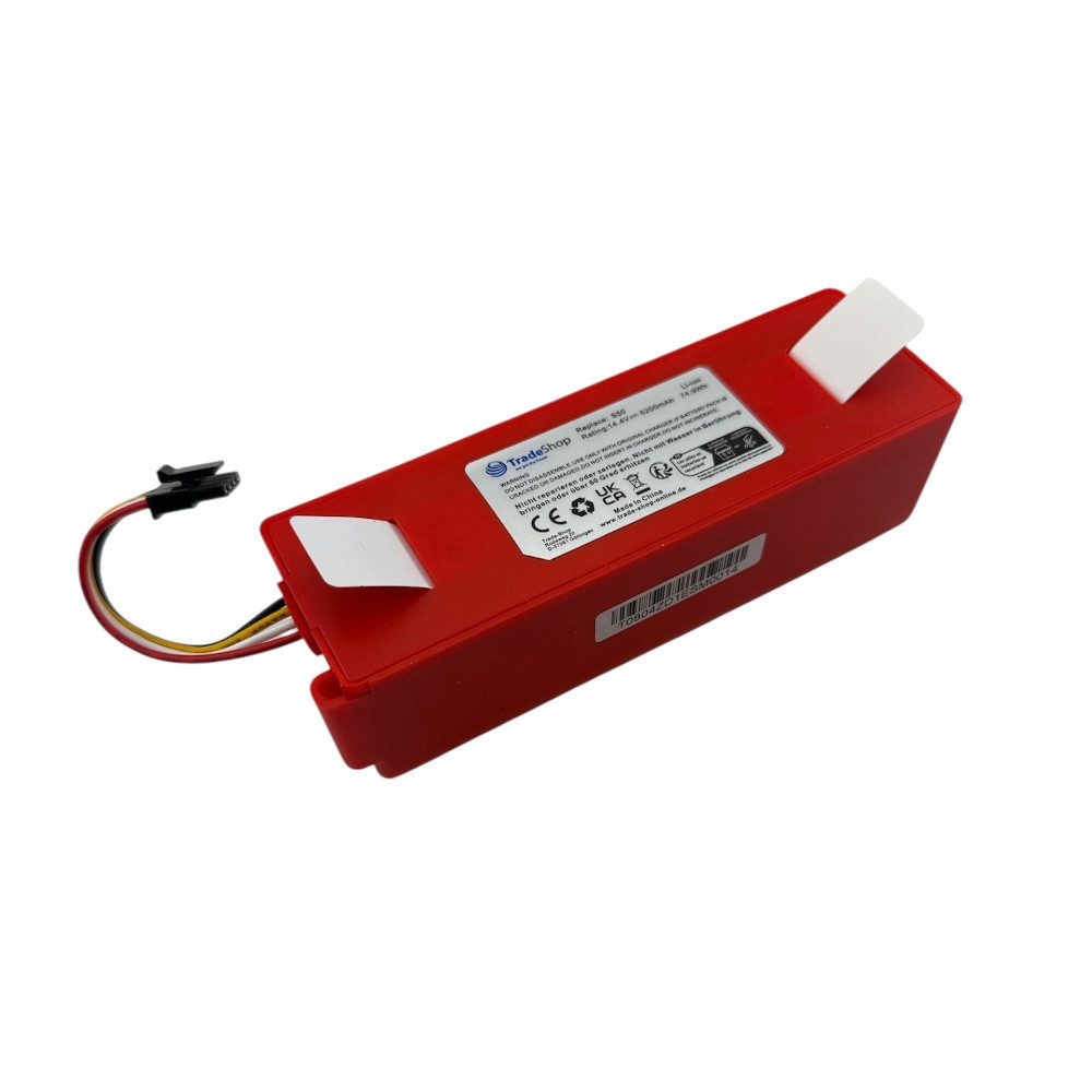 Trade-Shop Akku passend für Dreame Bot L10 Ultra, D9, D10, D10 Plus, D10s, L20 Akku Li-Ion 5200 mAh (14,4 V)