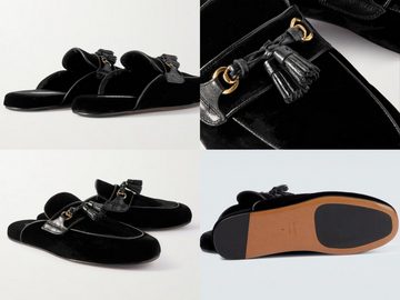 Tom Ford TOM FORD Stephan Tasselled Moccasin Sneakers Slippers Haus-Schuhe Shoe Sneaker