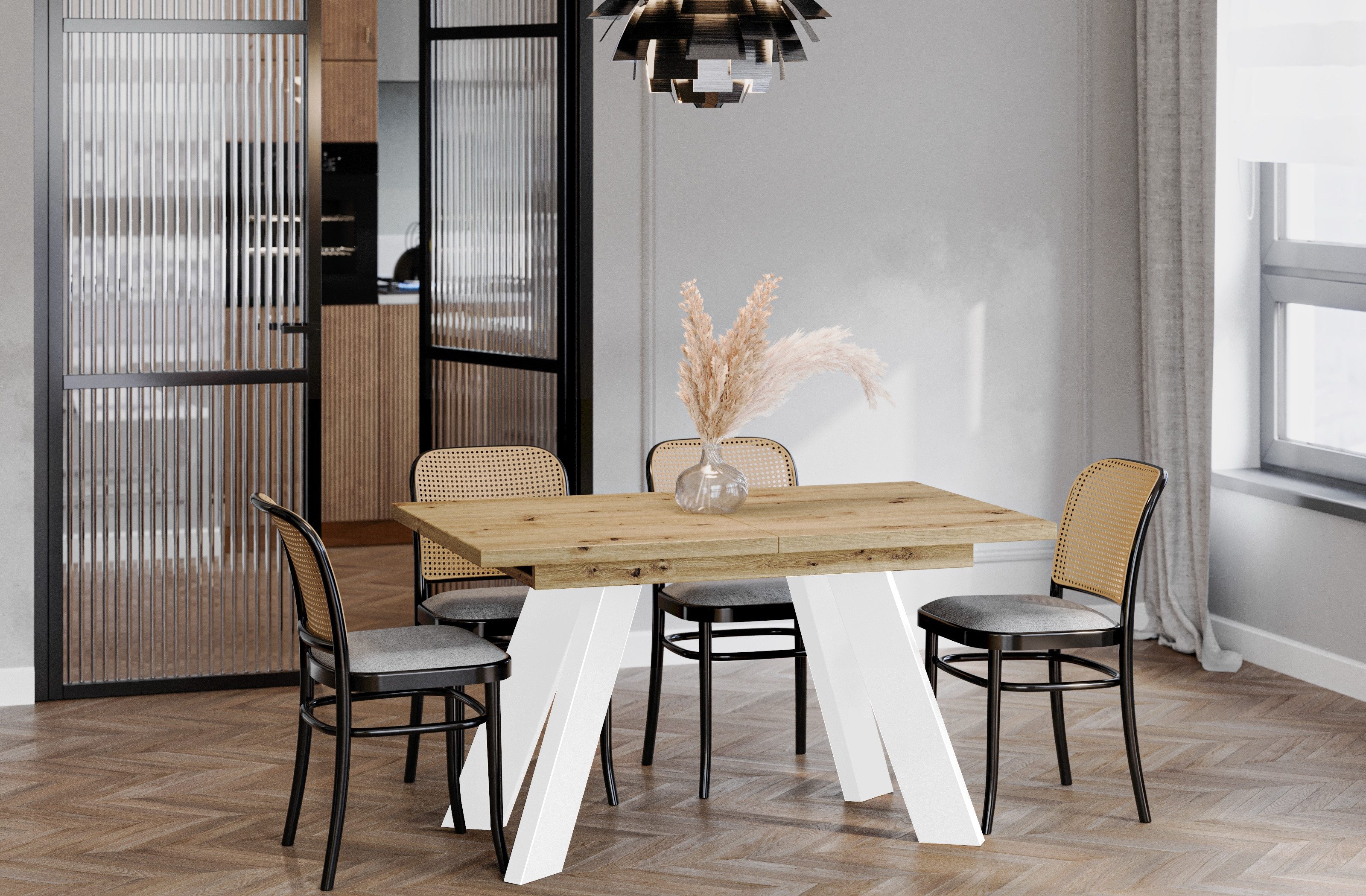 Endo-Moebel Esstisch "Coso" 130-210cm ausziehbar, erweiterbar, günstig online kaufen