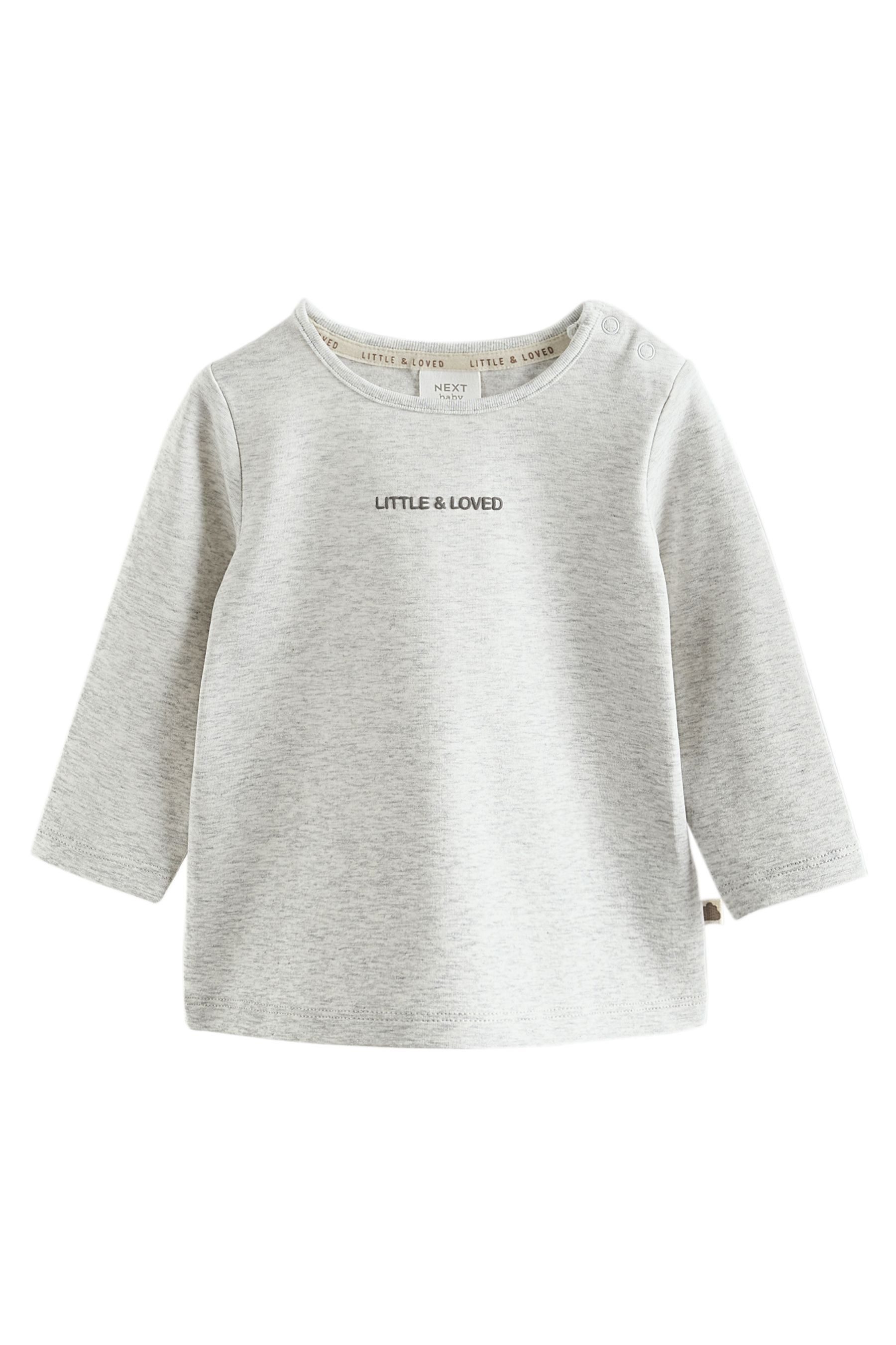 Next Langarmshirt 3er-Pack langärmelige Baby T-Shirts (3-tlg) – Bild 4 von 5