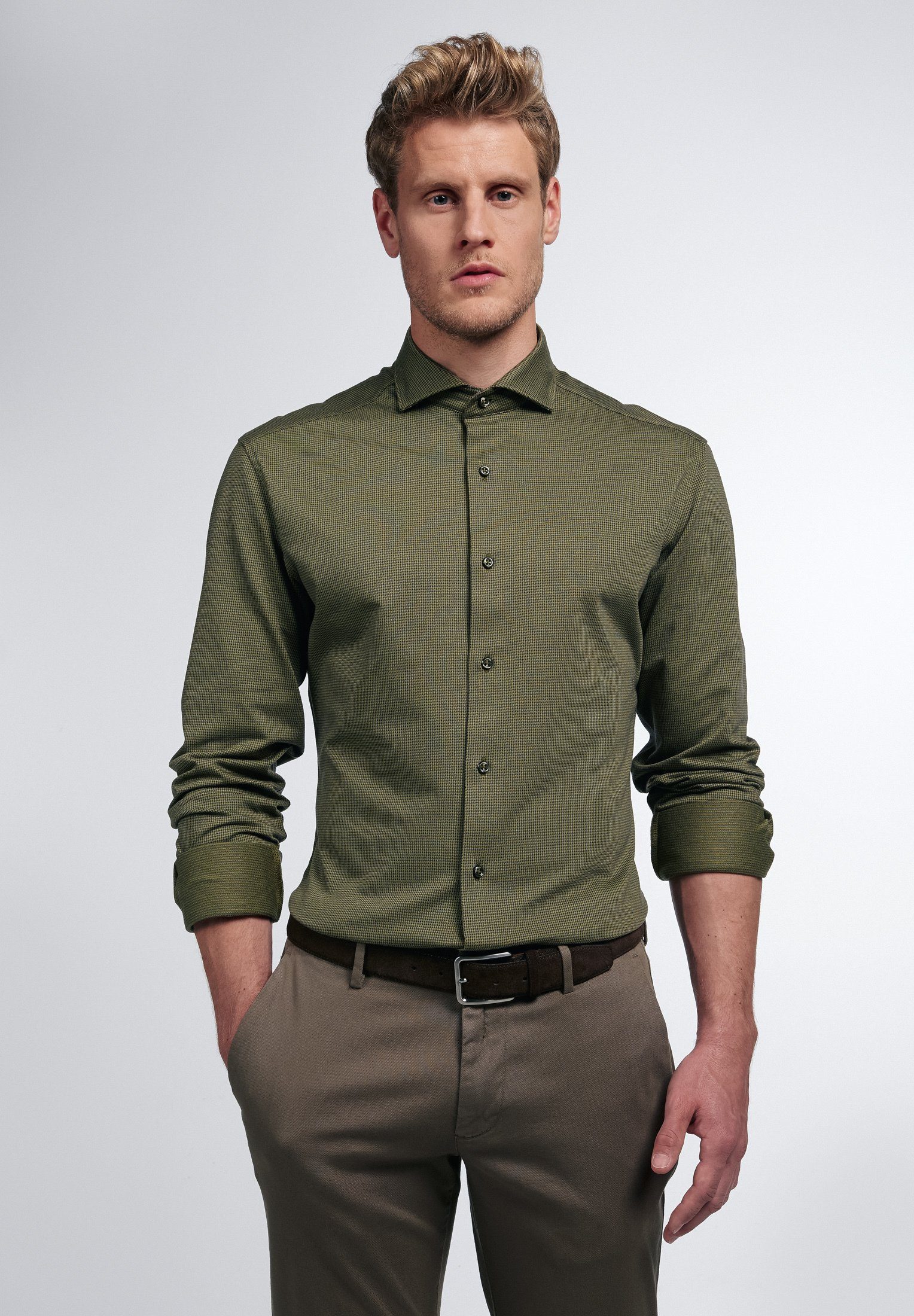 Eterna Langarmhemd SLIM FIT
