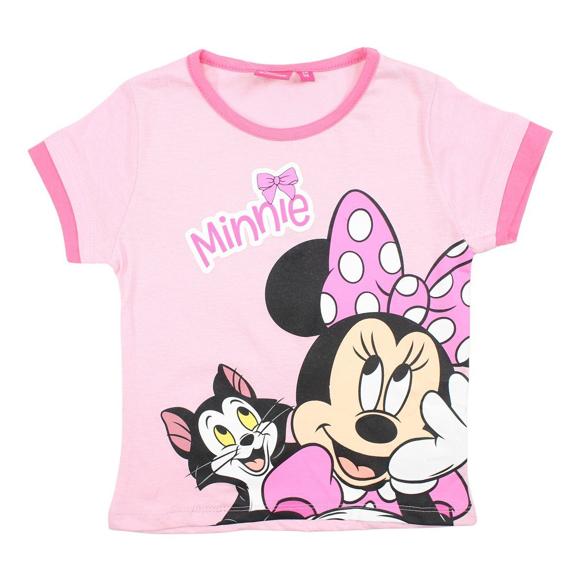 Disney Print-Shirt Mickey und Minnie Mouse T-Shirt Jungen und Mädchen