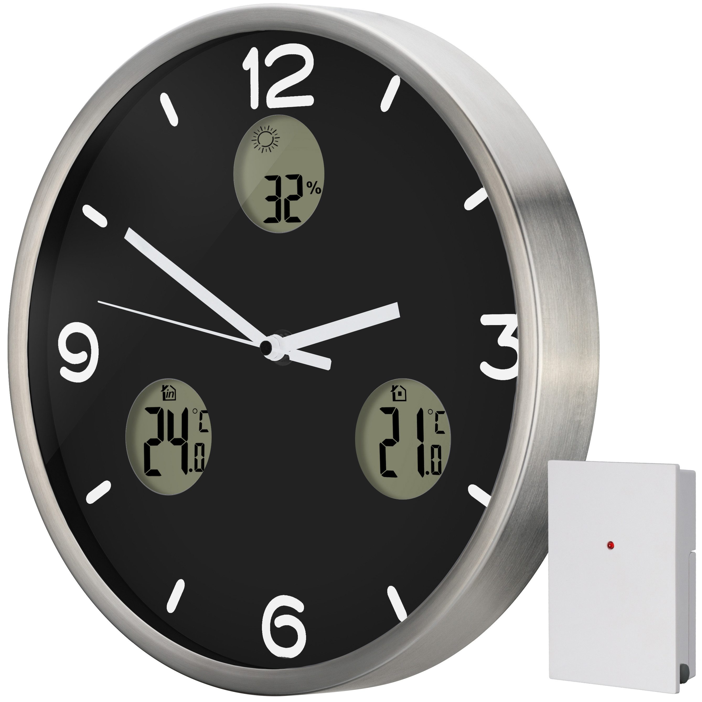 BRESSER Wanduhr MyTime io NX Wanduhr 30cm